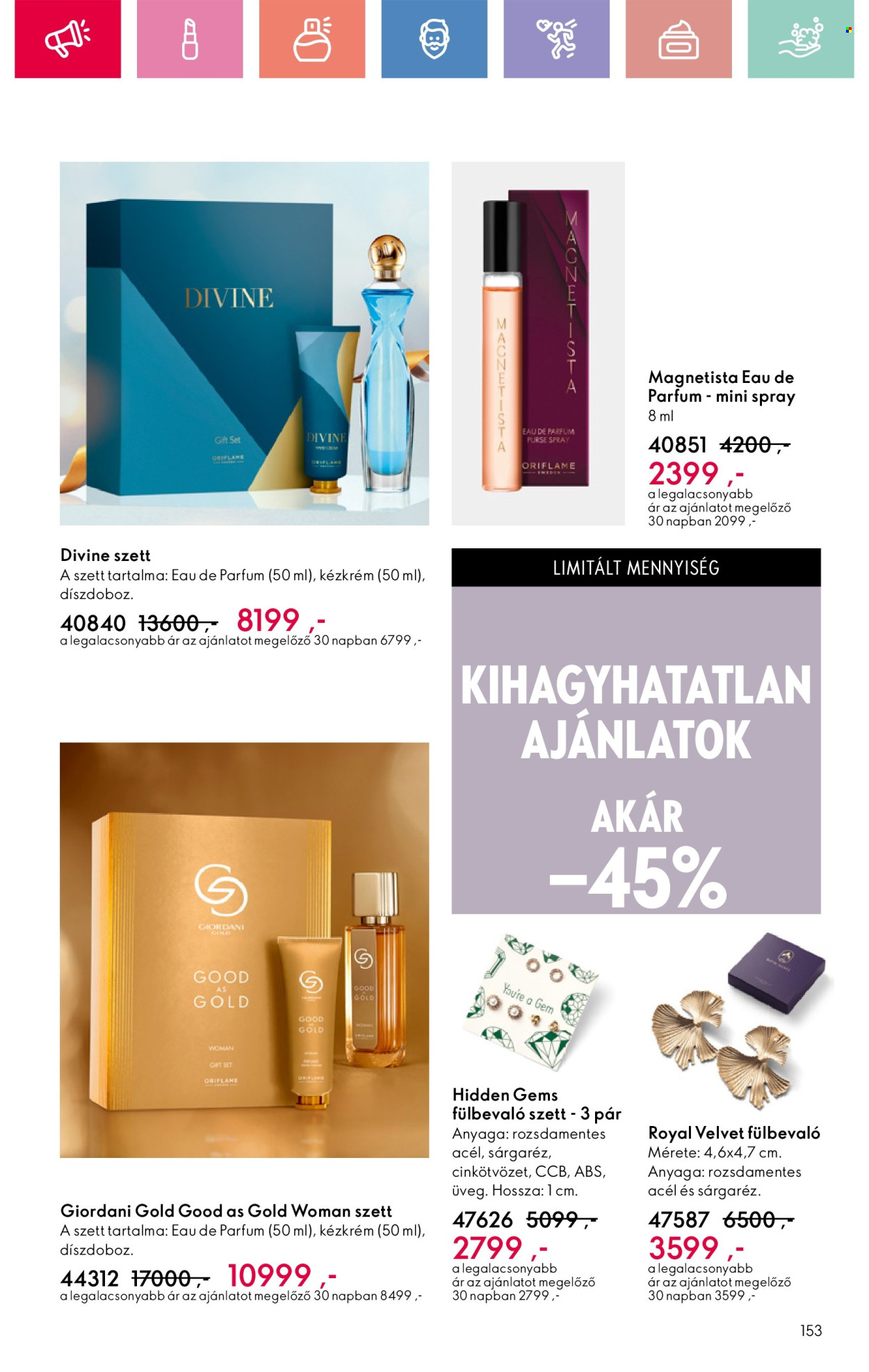 Oriflame akciós újságok - 2025.05.25 - 2025.06.14. Oldal 153