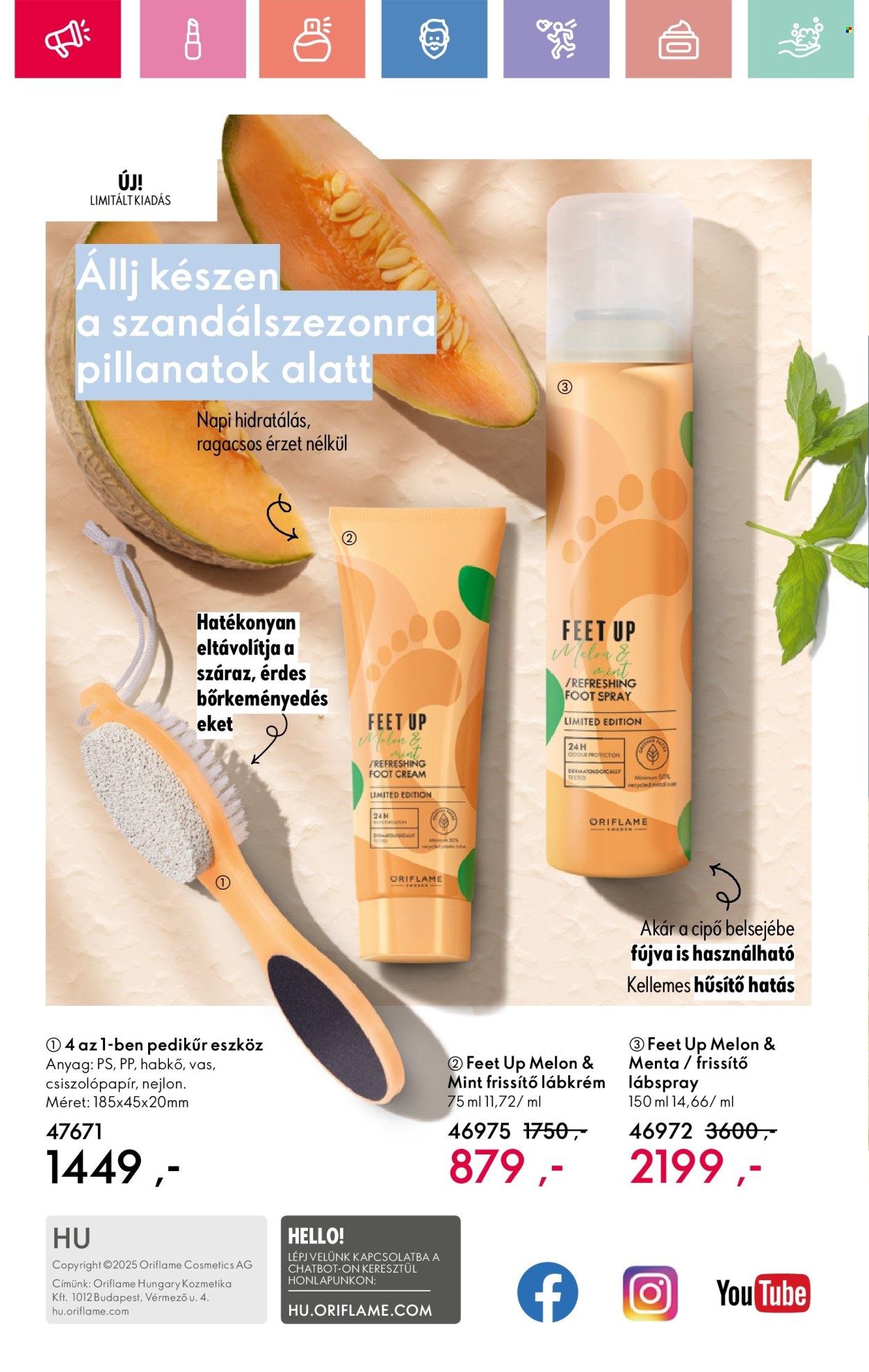 Oriflame akciós újságok - 2025.05.25 - 2025.06.14. Oldal 164