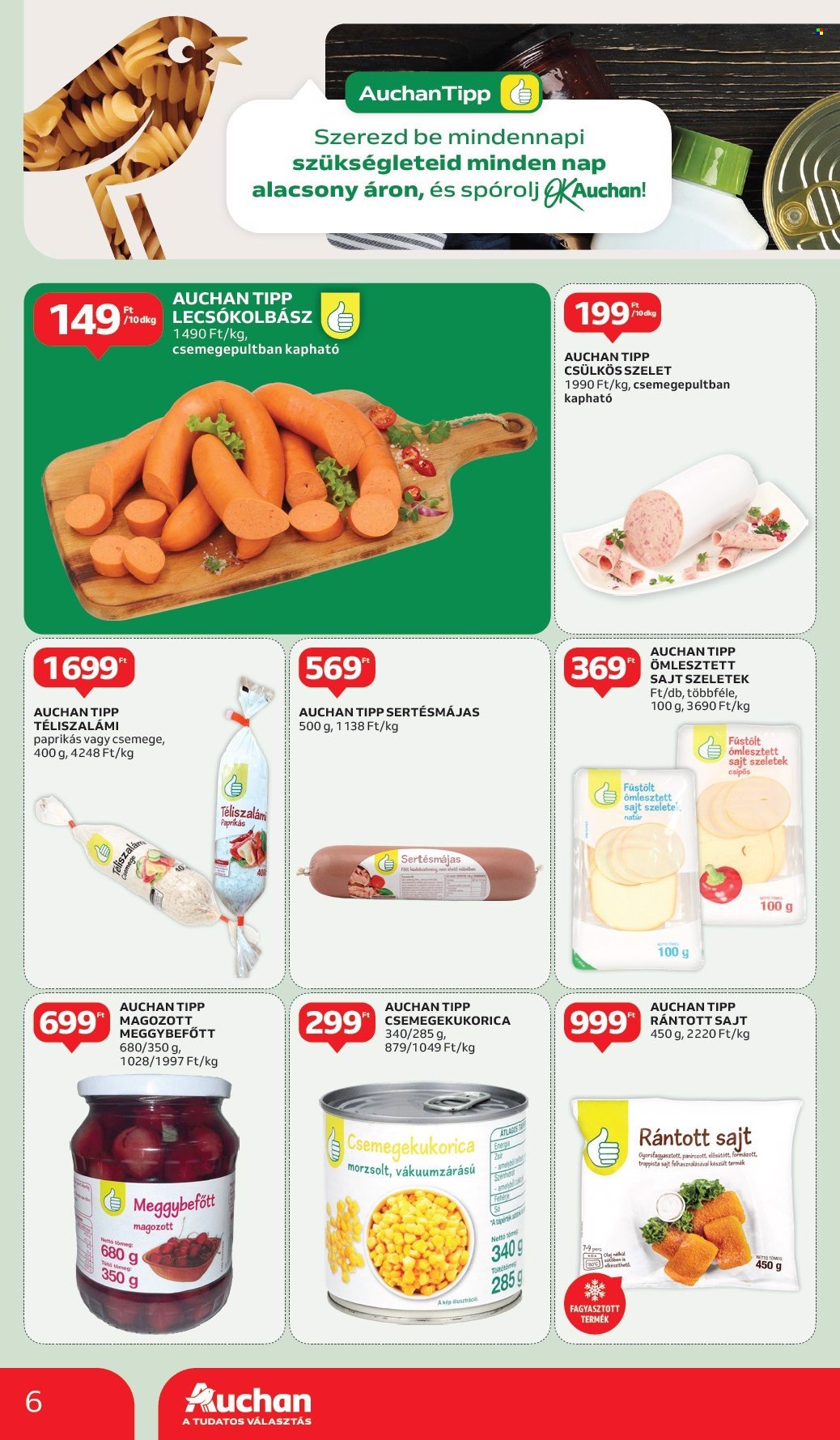Auchan akciós újságok - 2025.05.29 - 2025.06.04. Oldal 6