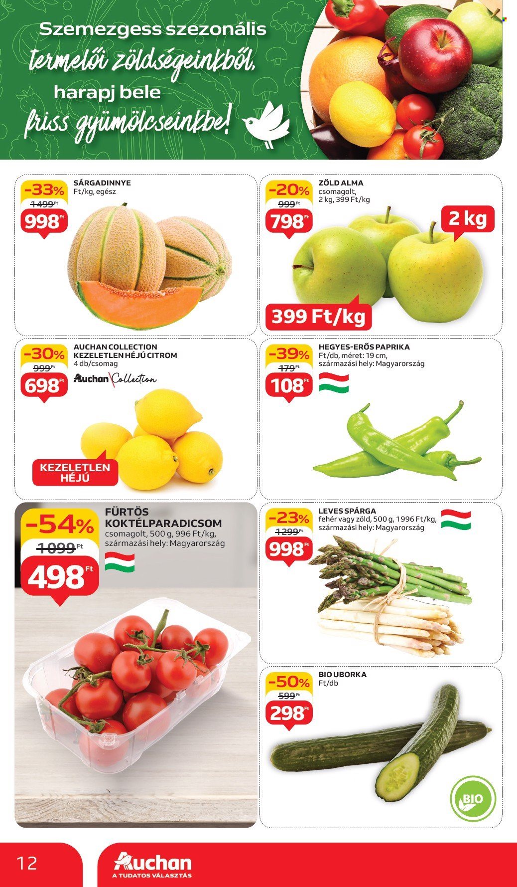 Auchan akciós újságok - 2025.05.29 - 2025.06.04. Oldal 12
