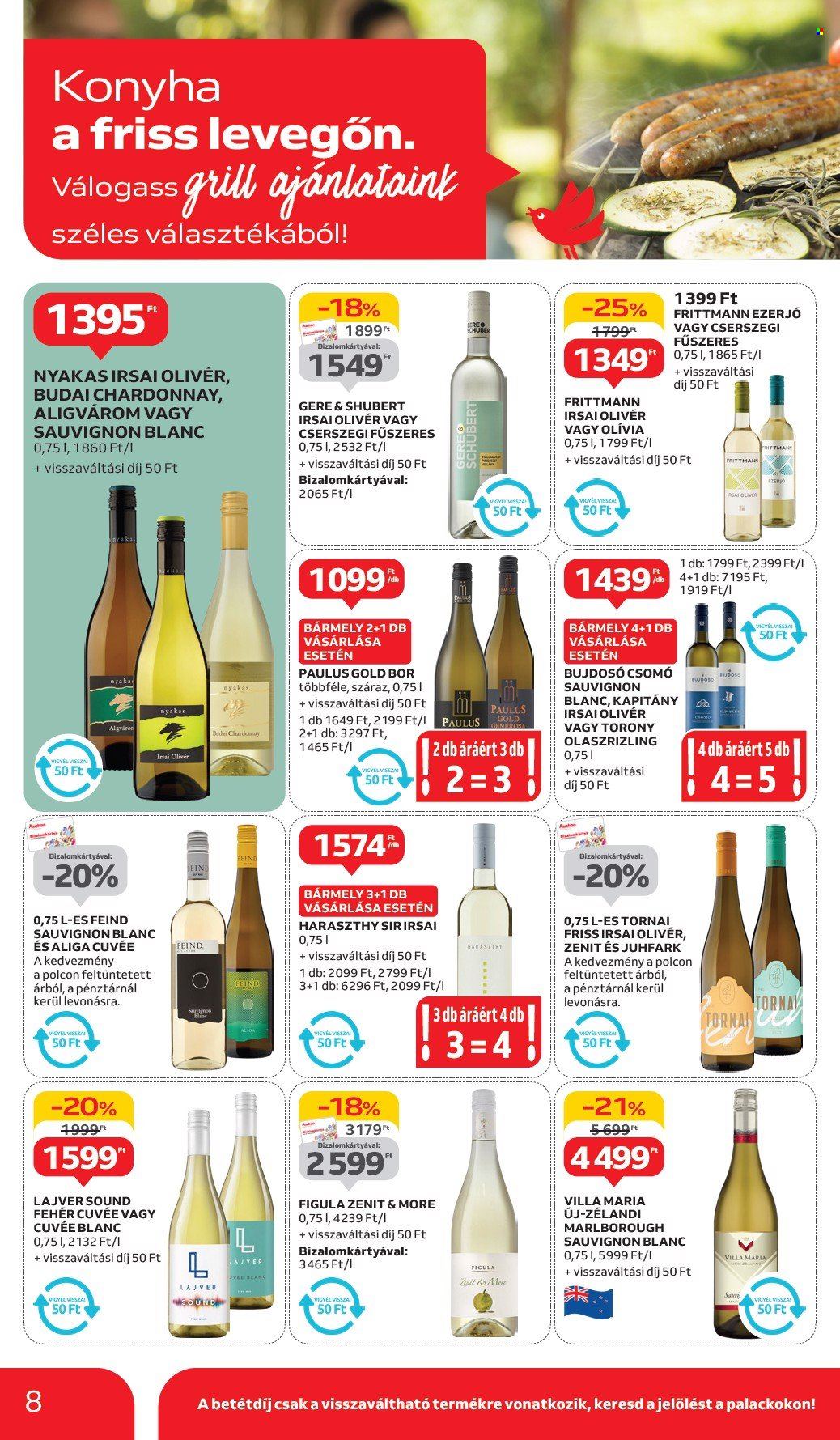 Auchan akciós újságok - 2025.05.29 - 2025.06.11. Oldal 8