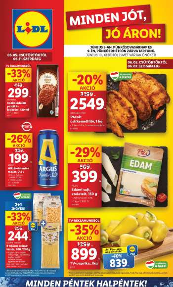 Újság Lidl - 2025.06.05 - 2025.06.11.