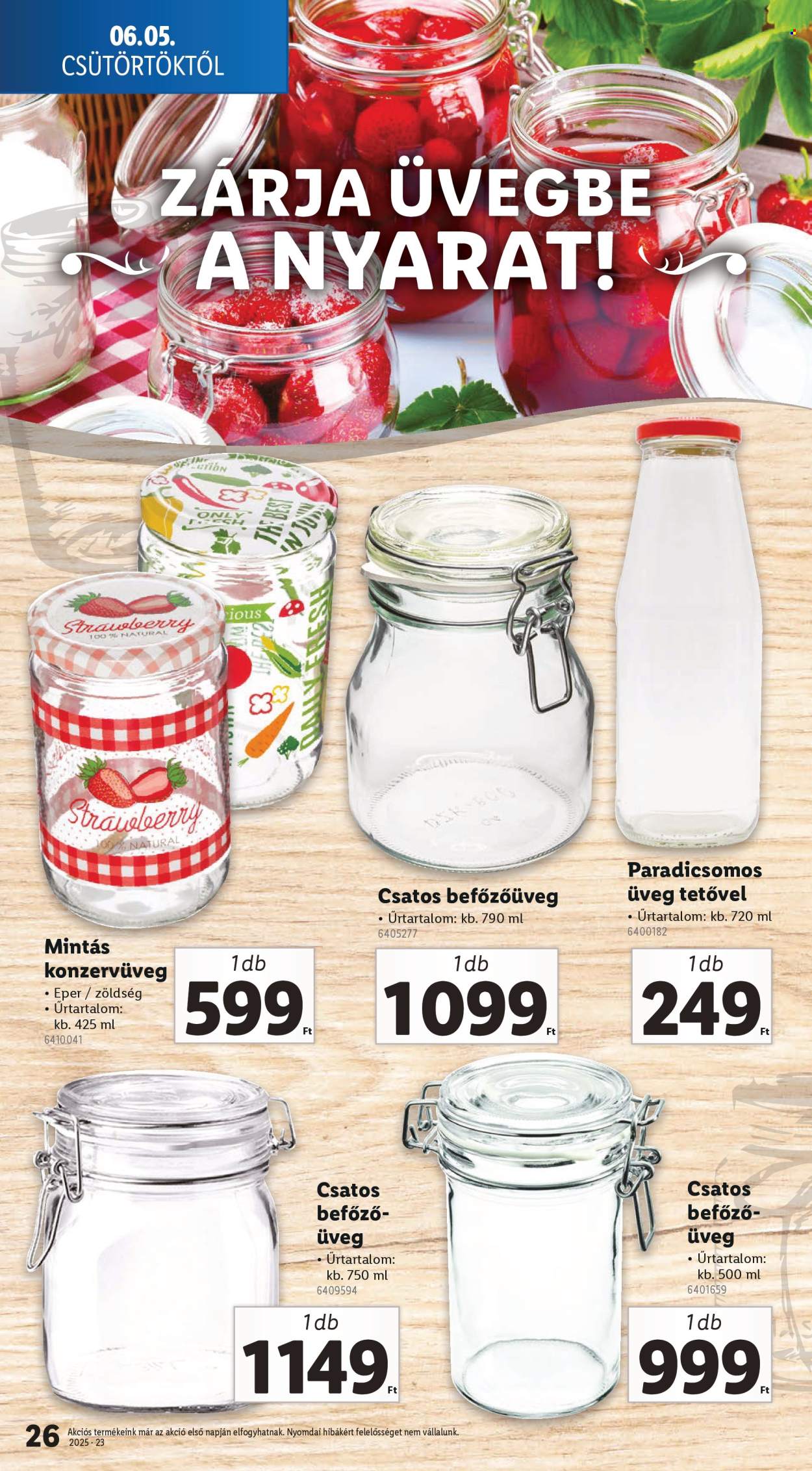 Lidl akciós újságok - 2025.06.05 - 2025.06.11. Oldal 26
