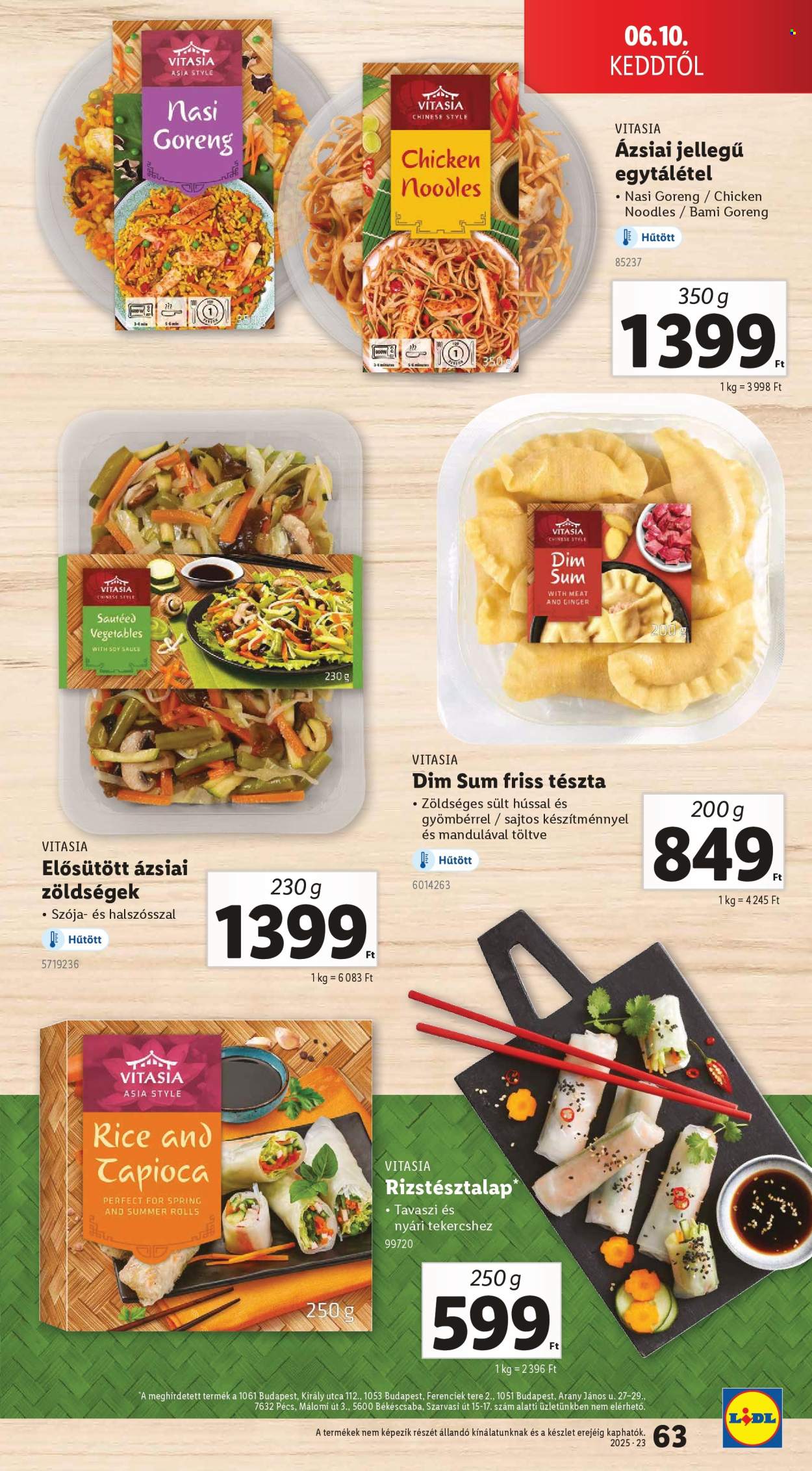 Lidl akciós újságok - 2025.06.05 - 2025.06.11. Oldal 63