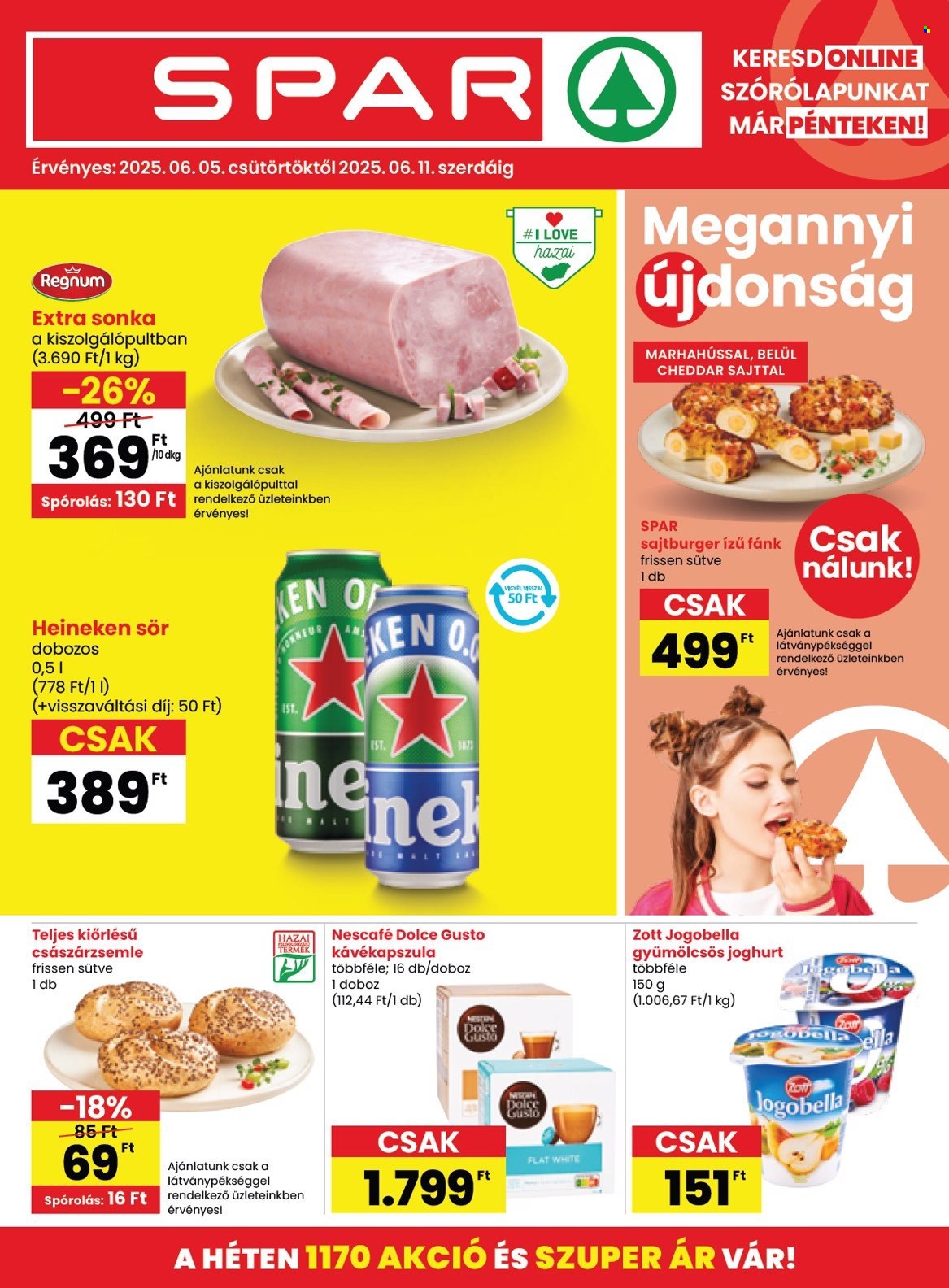 SPAR akciós újságok - 2025.06.05 - 2025.06.11. Oldal 1