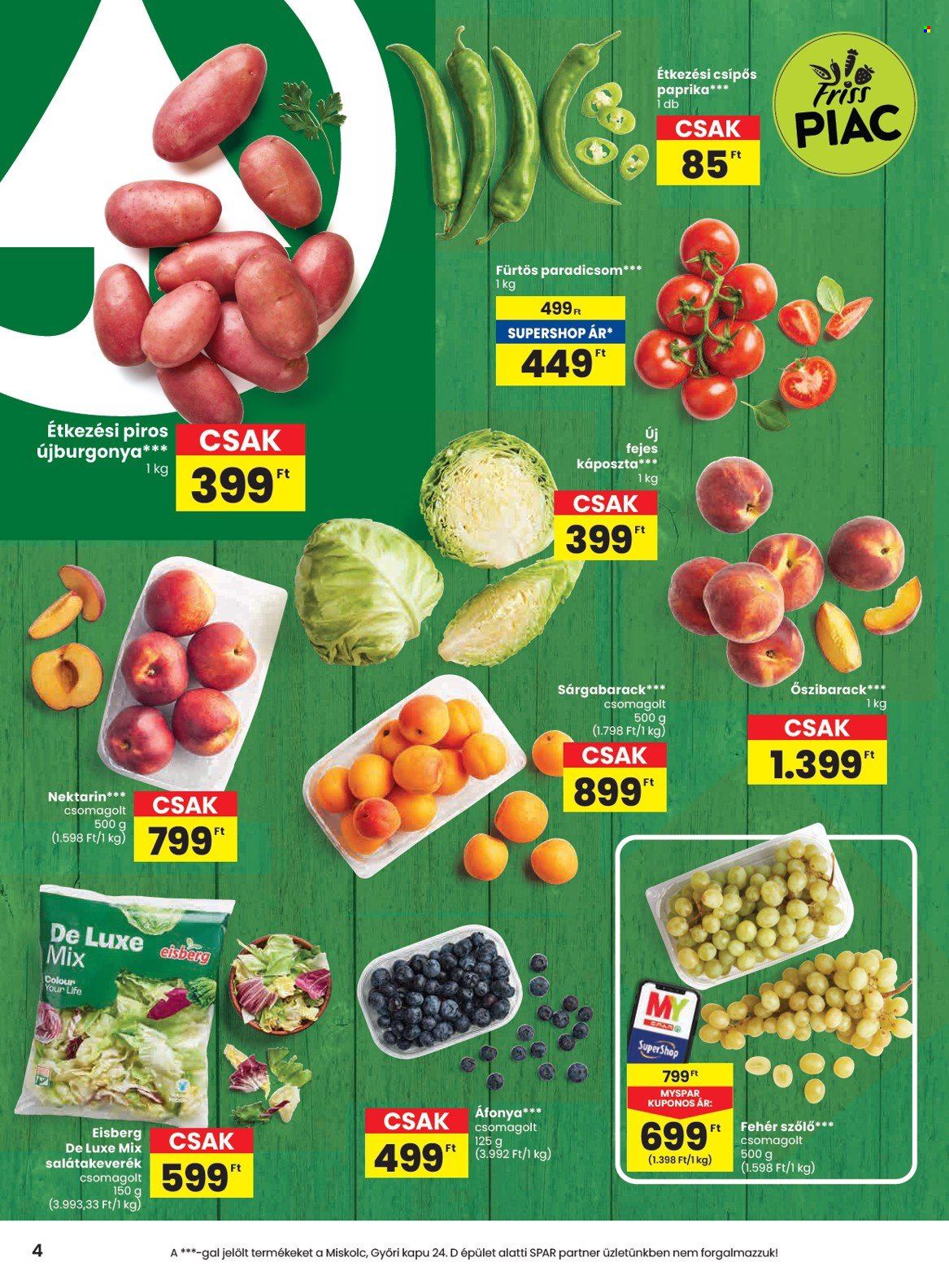 SPAR akciós újságok - 2025.06.05 - 2025.06.11. Oldal 4