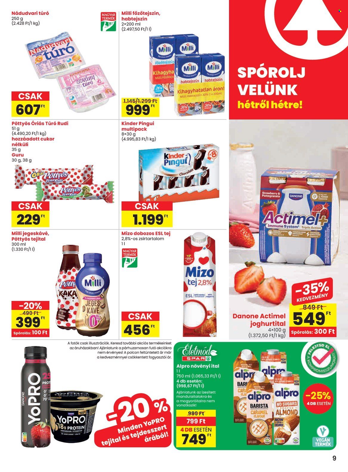 SPAR akciós újságok - 2025.06.05 - 2025.06.11. Oldal 9