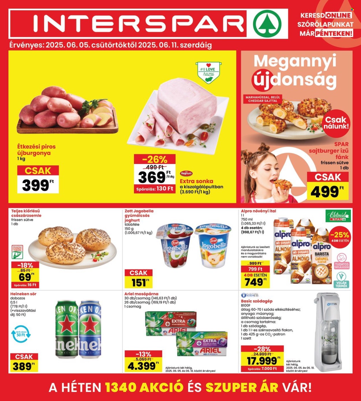 INTERSPAR akciós újságok - 2025.06.05 - 2025.06.11. Oldal 1