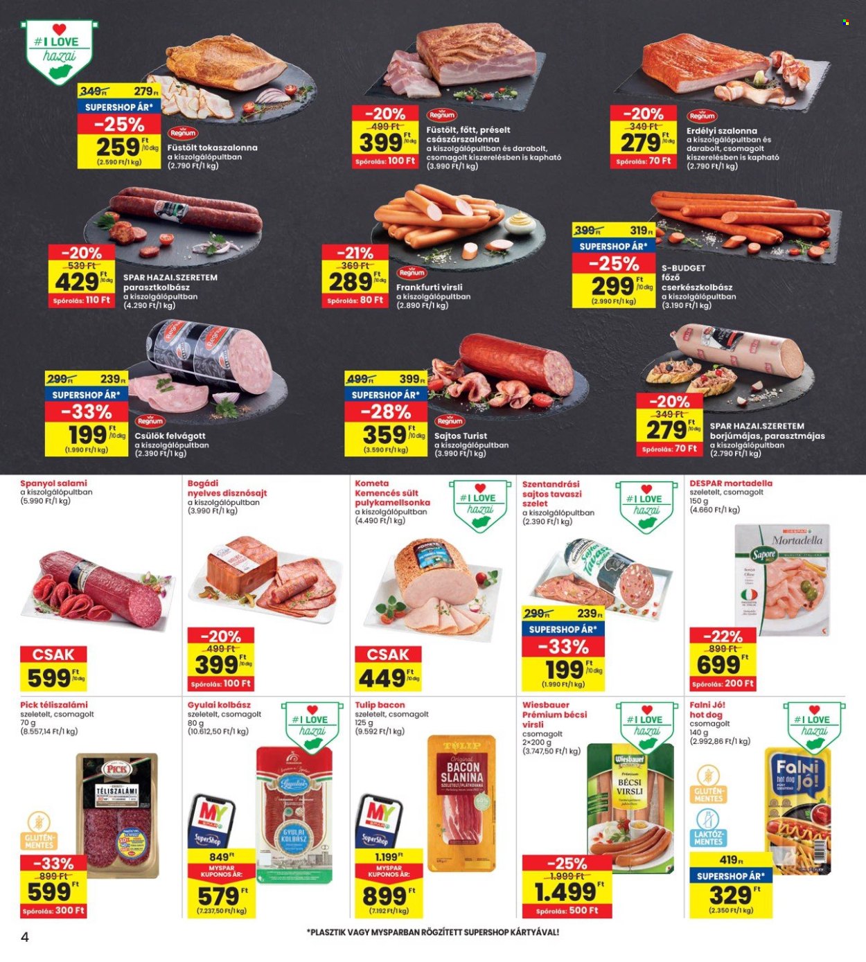 INTERSPAR akciós újságok - 2025.06.05 - 2025.06.11. Oldal 4