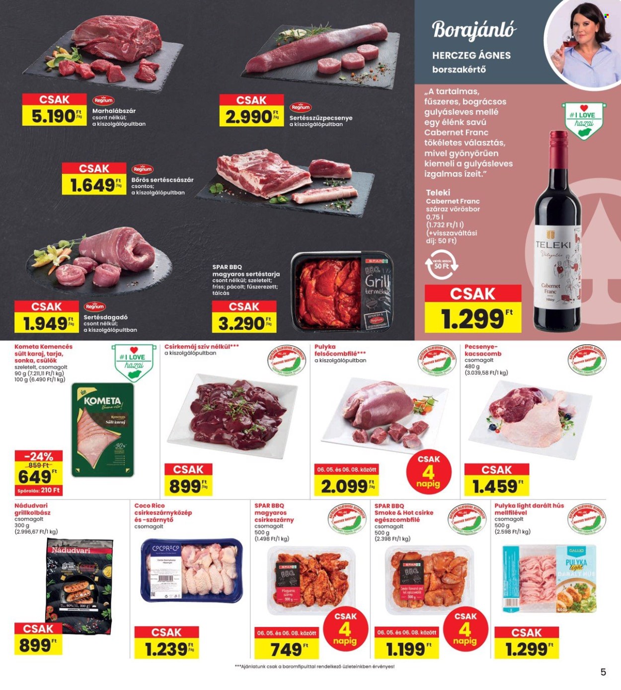 INTERSPAR akciós újságok - 2025.06.05 - 2025.06.11. Oldal 5