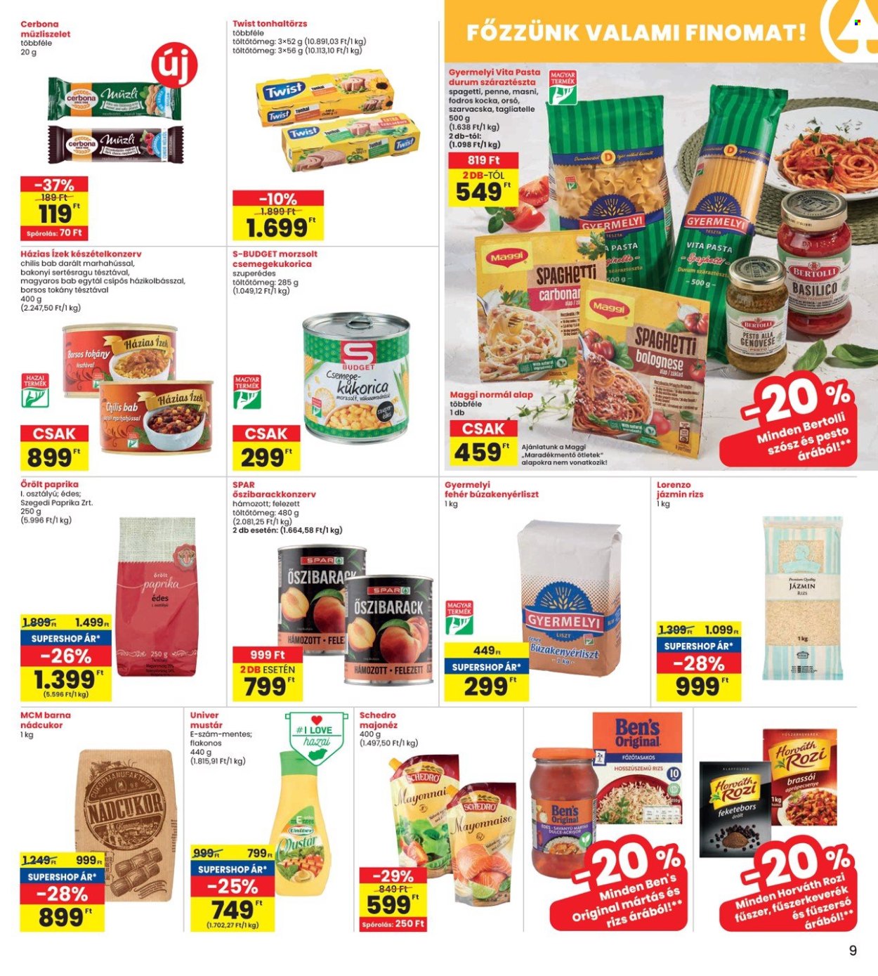 INTERSPAR akciós újságok - 2025.06.05 - 2025.06.11. Oldal 9