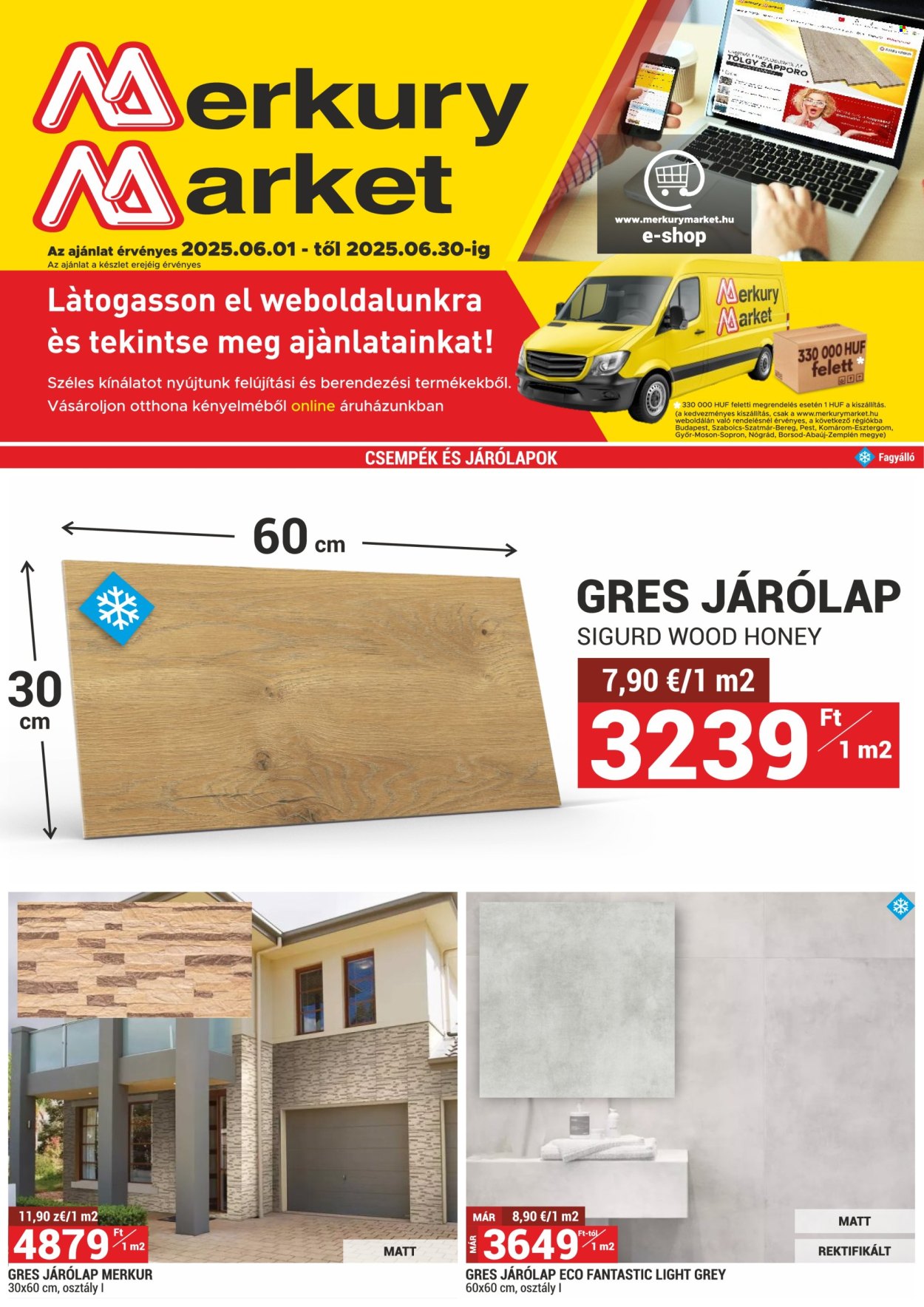 Merkury Market akciós újságok - 2025.06.01 - 2025.06.30. Oldal 1