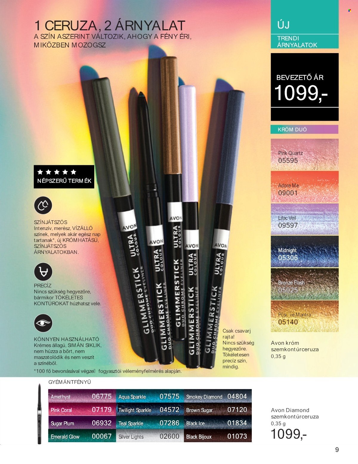 Avon akciós újságok - 2025.06.01 - 2025.06.30. Oldal 9