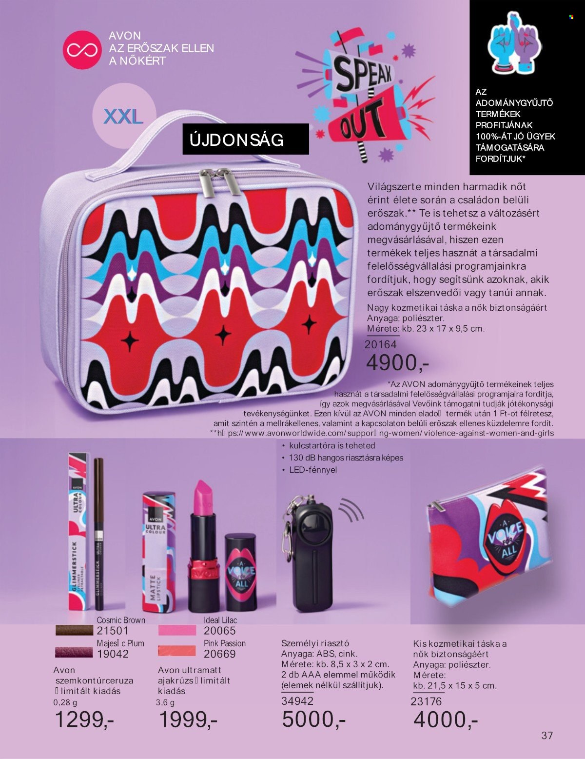 Avon akciós újságok - 2025.06.01 - 2025.06.30. Oldal 37