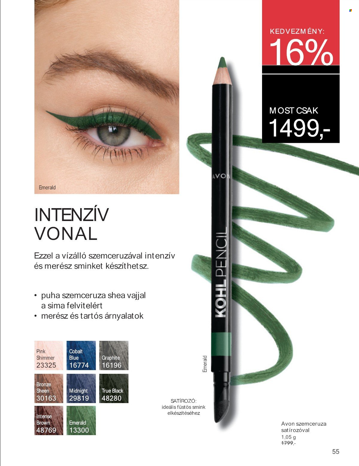Avon akciós újságok - 2025.06.01 - 2025.06.30. Oldal 55