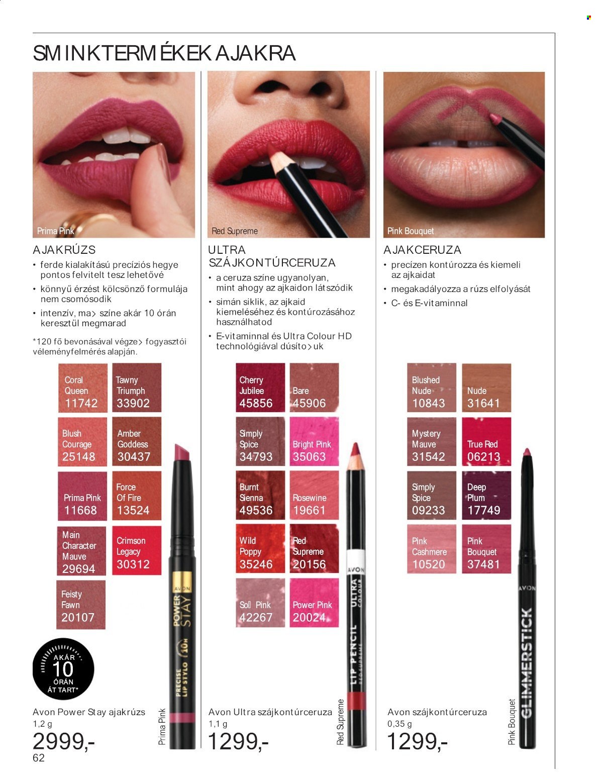 Avon akciós újságok - 2025.06.01 - 2025.06.30. Oldal 62