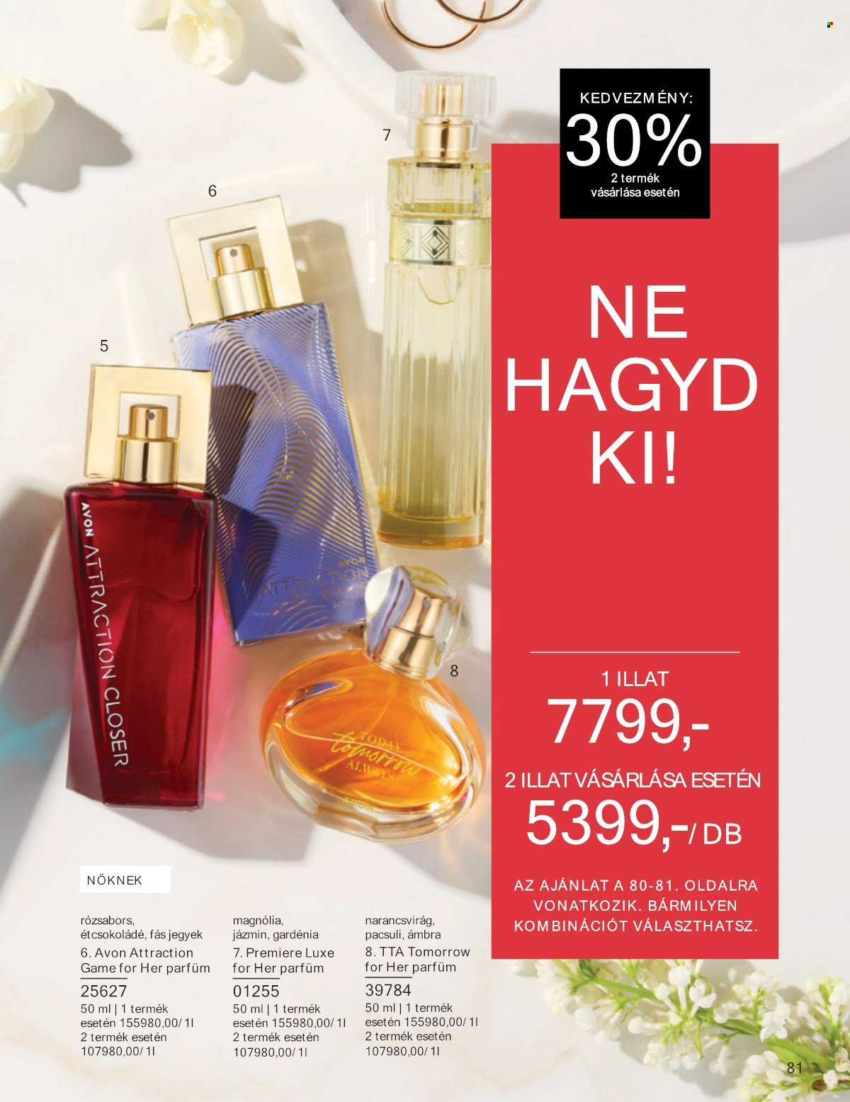 Avon akciós újságok - 2025.06.01 - 2025.06.30. Oldal 81