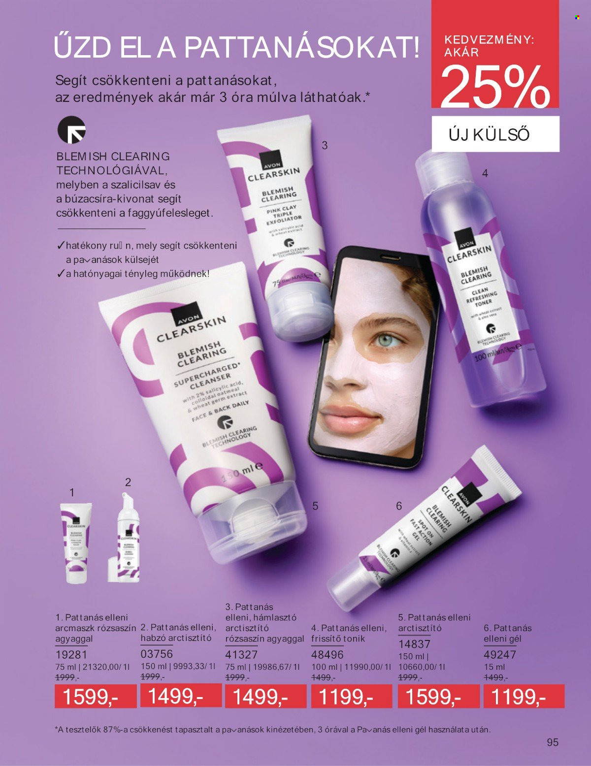 Avon akciós újságok - 2025.06.01 - 2025.06.30. Oldal 95