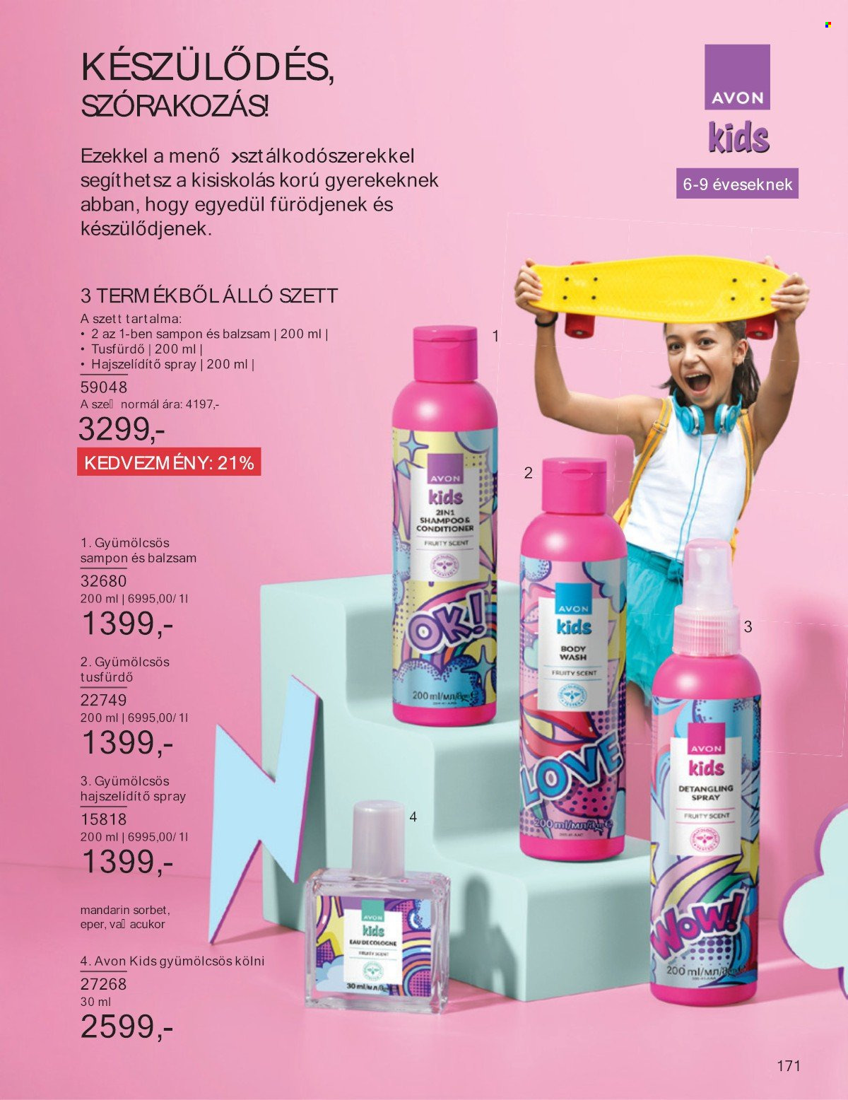 Avon akciós újságok - 2025.06.01 - 2025.06.30. Oldal 171