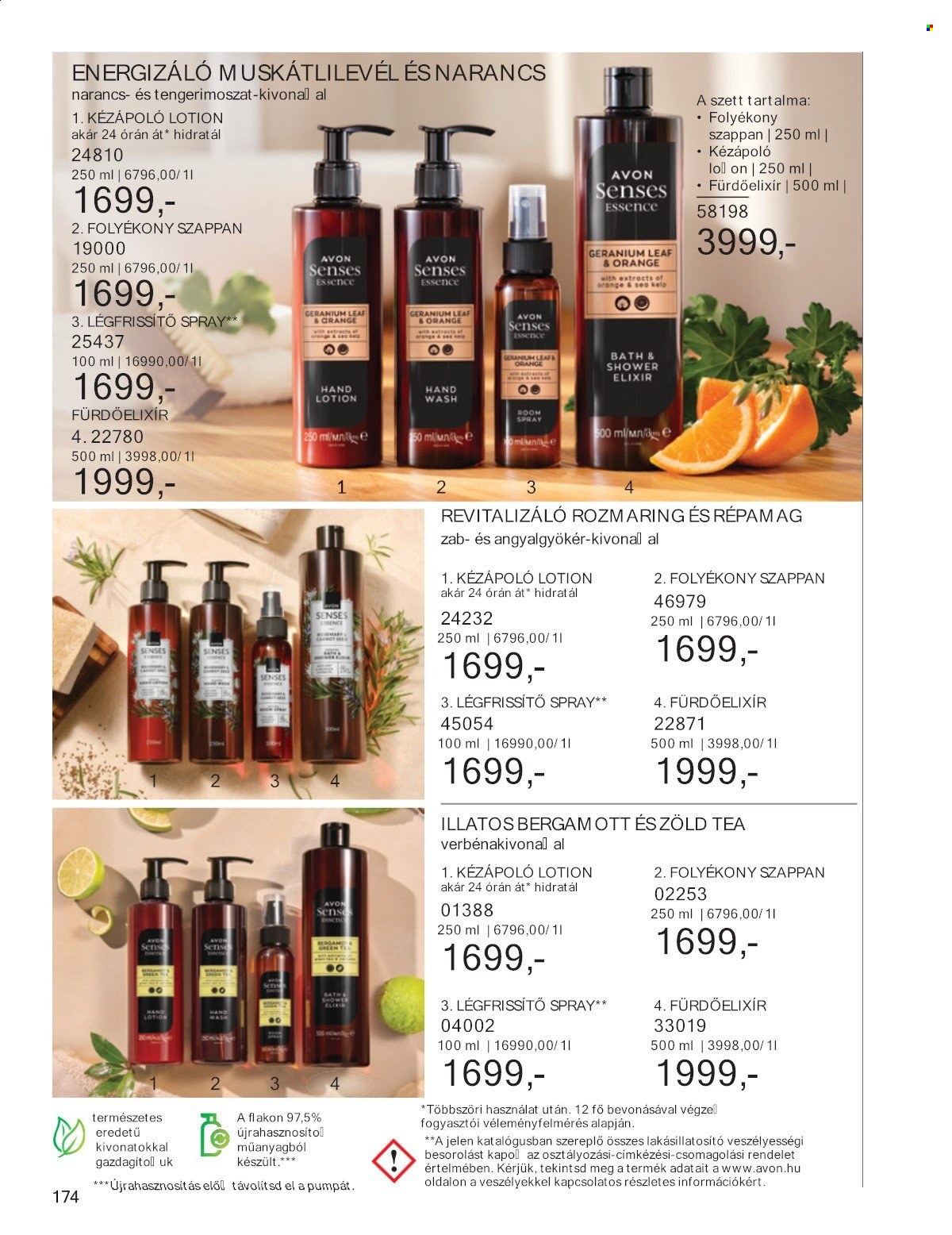 Avon akciós újságok - 2025.06.01 - 2025.06.30. Oldal 174
