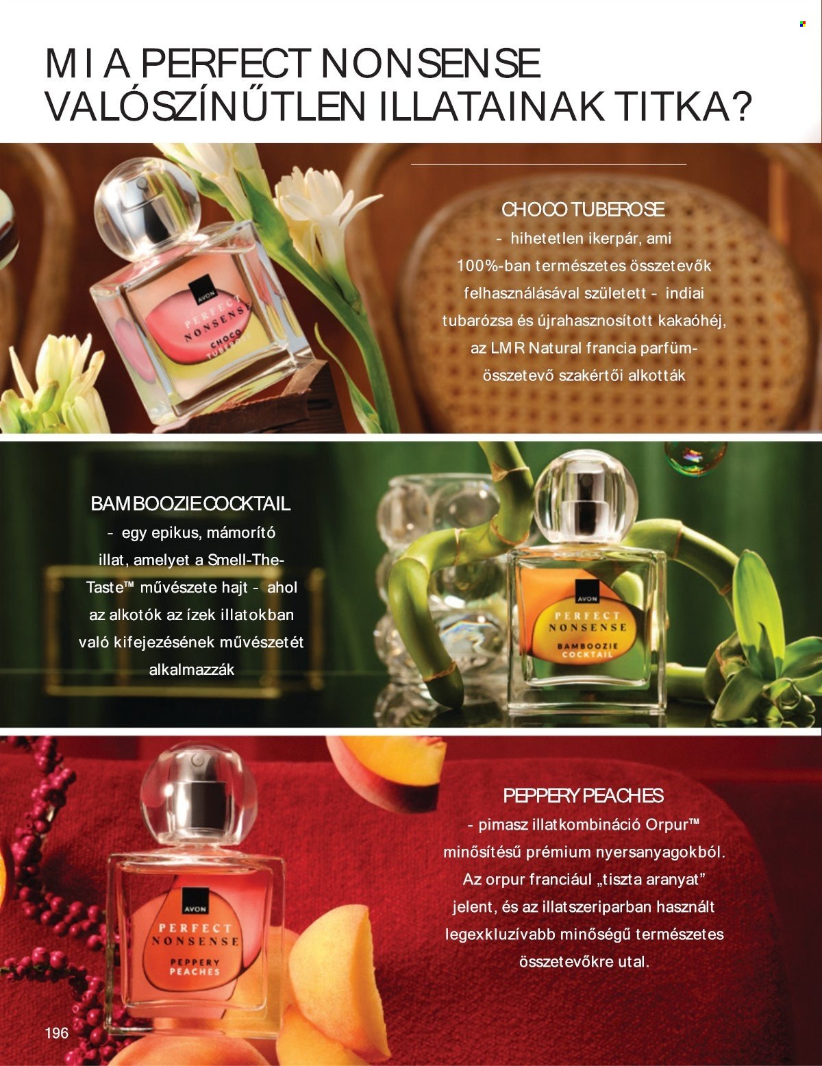 Avon akciós újságok - 2025.06.01 - 2025.06.30. Oldal 196