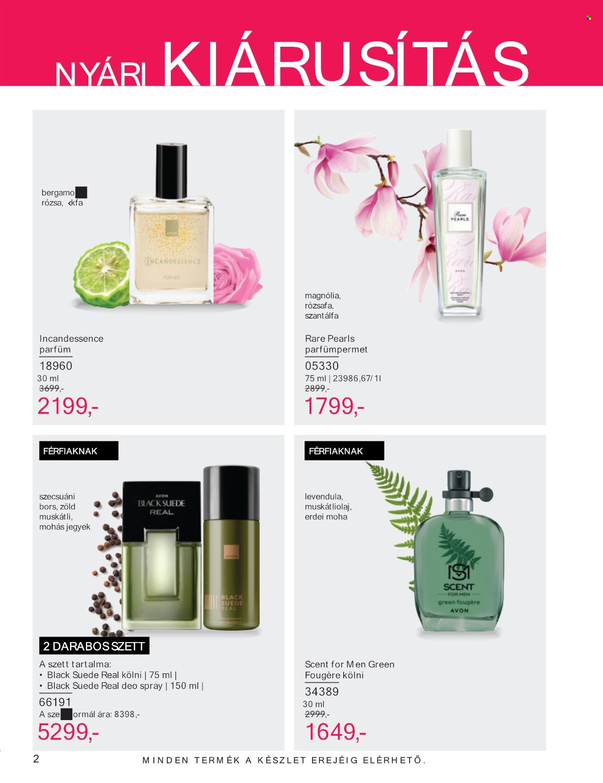 Avon akciós újságok - 2025.06.01 - 2025.06.30. Oldal 2