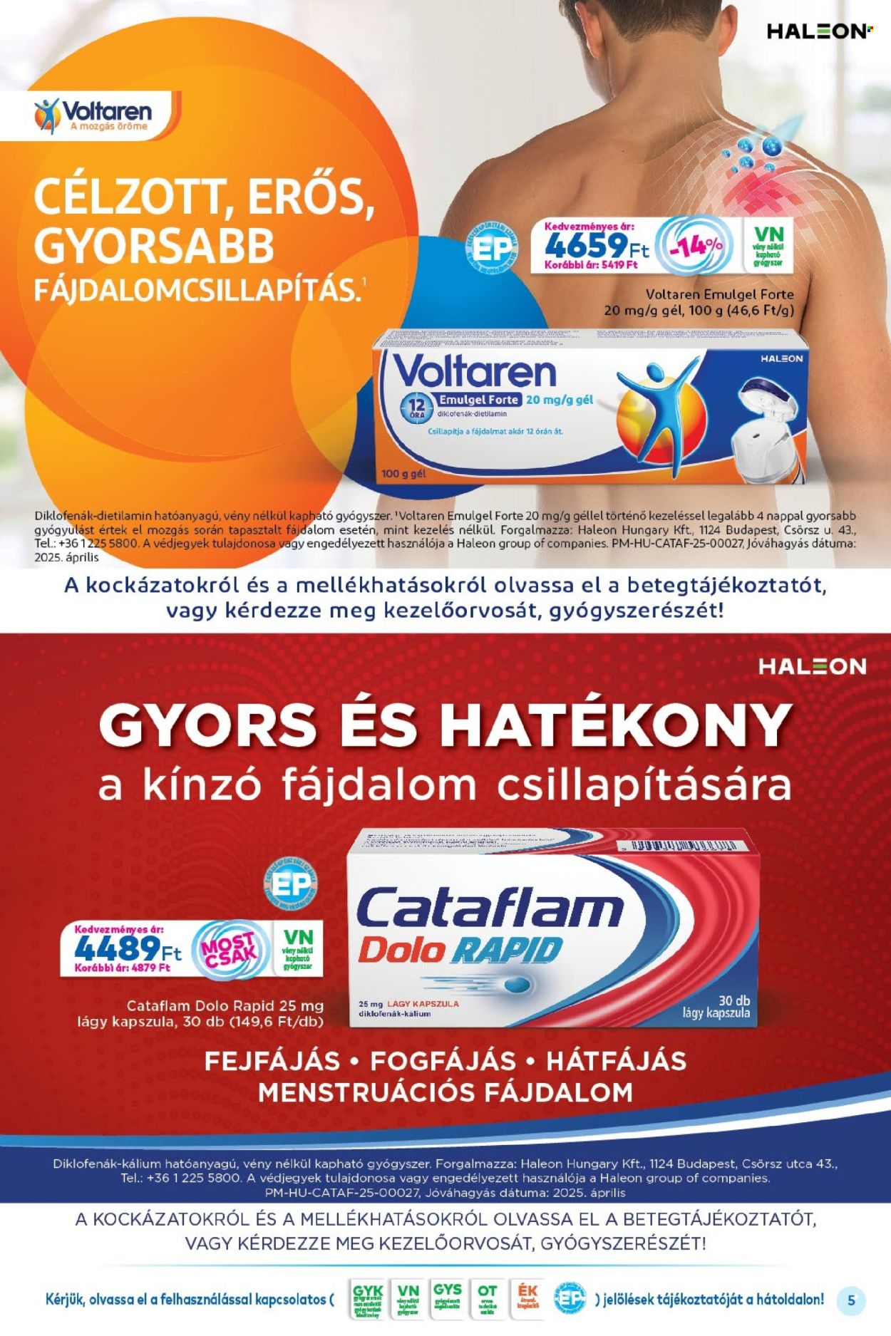 Gyöngy Patikák akciós újságok - 2025.06.01 - 2025.06.30. Oldal 5