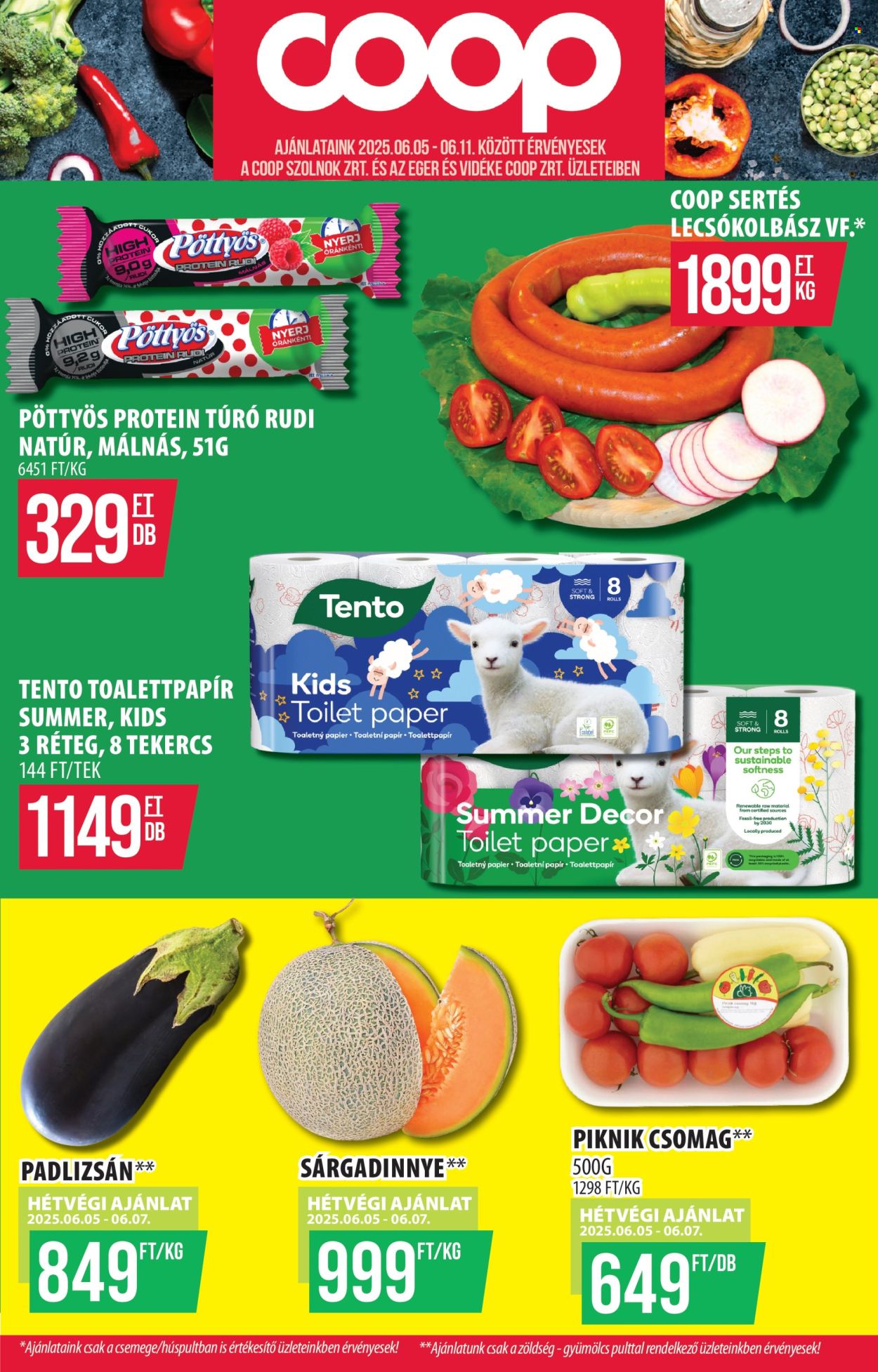 Coop akciós újságok - 2025.06.05 - 2025.06.11. Oldal 1