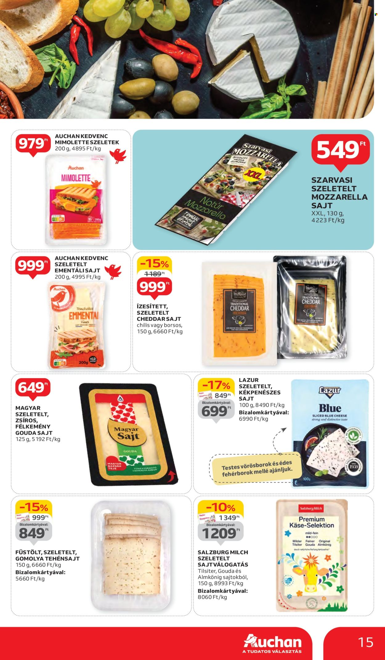 Auchan akciós újságok - 2025.06.05 - 2025.06.11. Oldal 15