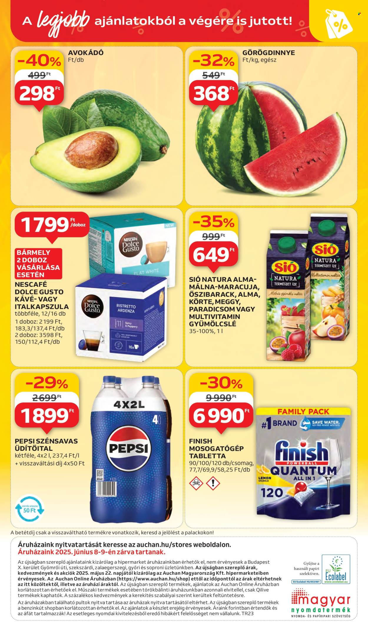 Auchan akciós újságok - 2025.06.05 - 2025.06.11. Oldal 54