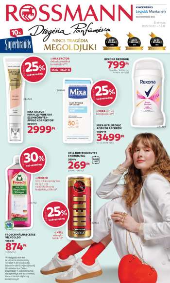 Újság Rossmann - 2025.06.02 - 2025.06.13.