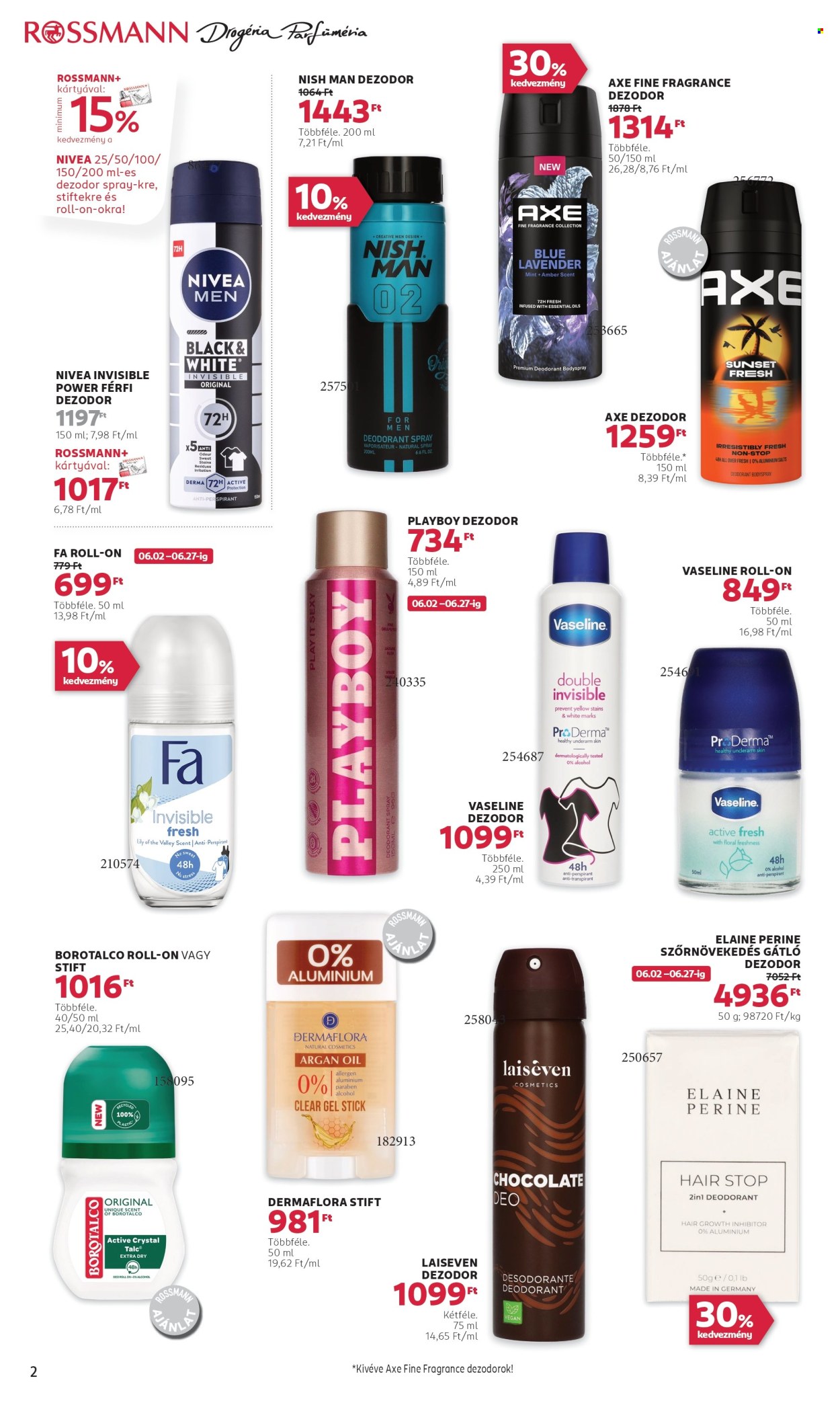 Rossmann akciós újságok - 2025.06.02 - 2025.06.13. Oldal 2