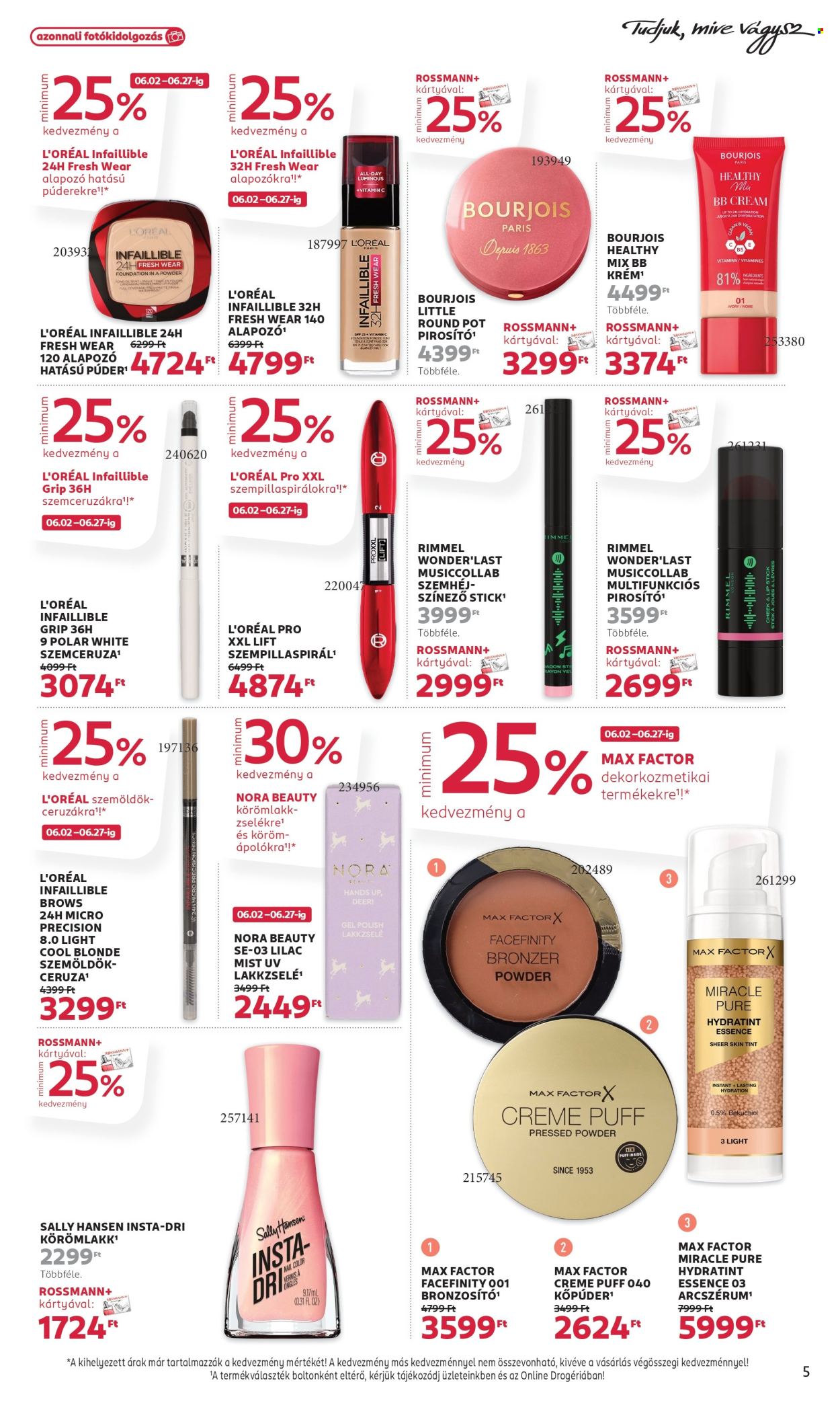Rossmann akciós újságok - 2025.06.02 - 2025.06.13. Oldal 5