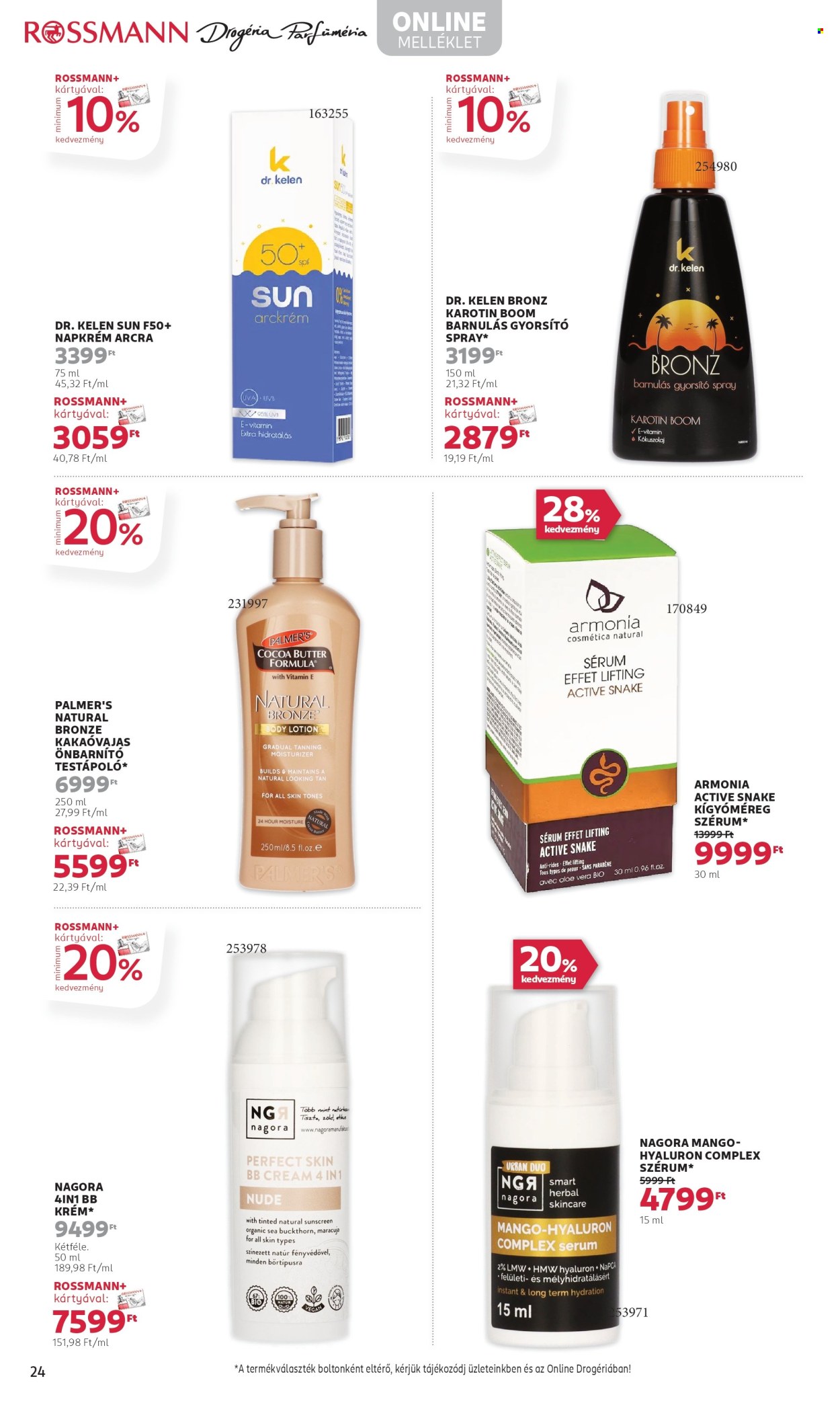 Rossmann akciós újságok - 2025.06.02 - 2025.06.13. Oldal 26