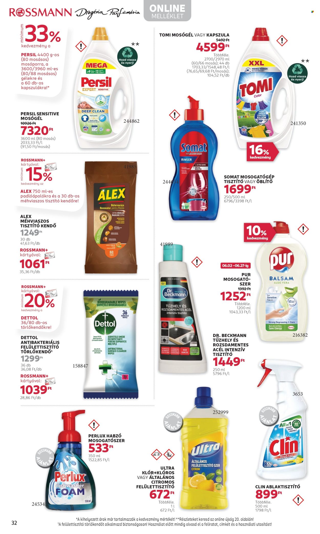 Rossmann akciós újságok - 2025.06.02 - 2025.06.13. Oldal 36