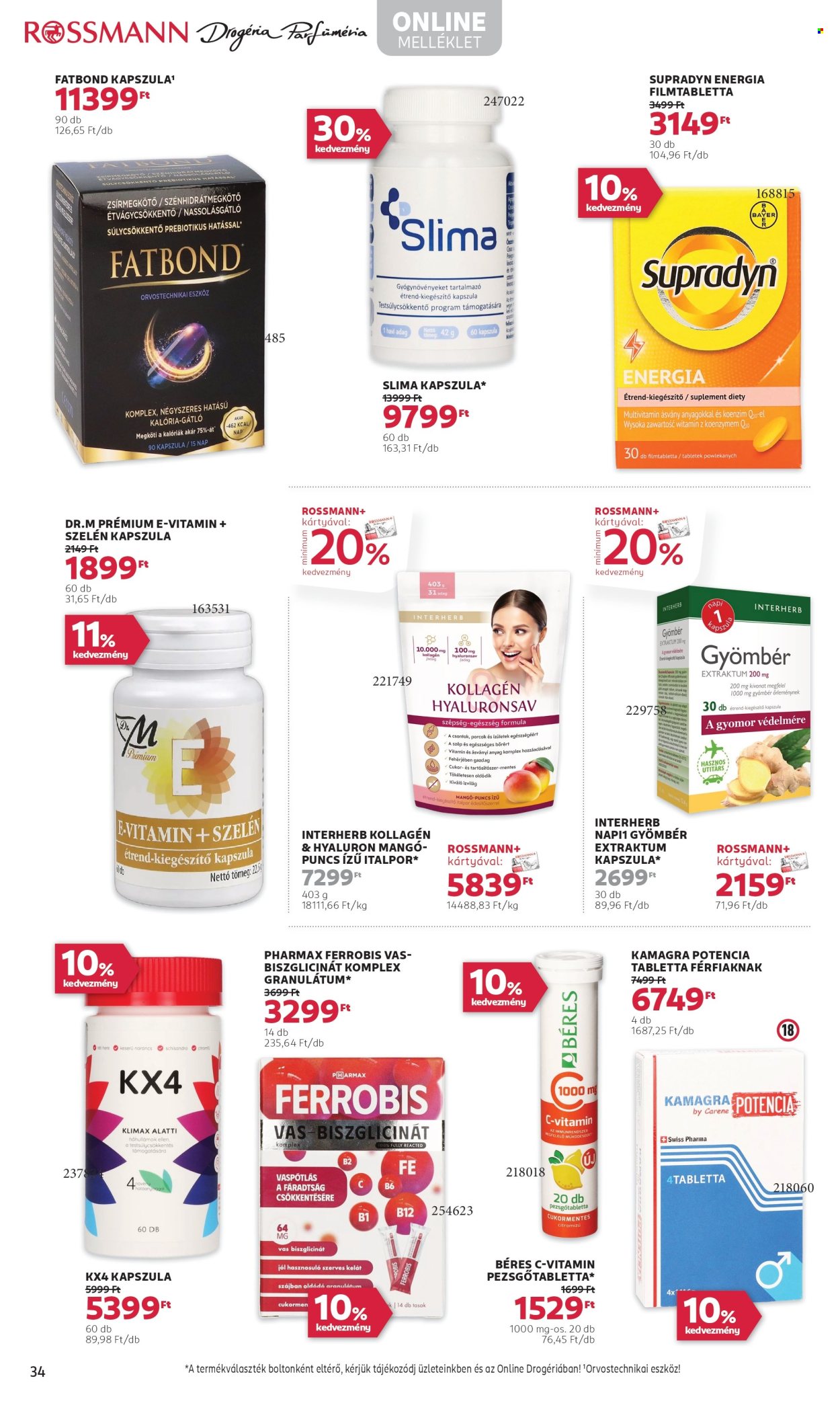 Rossmann akciós újságok - 2025.06.02 - 2025.06.13. Oldal 38