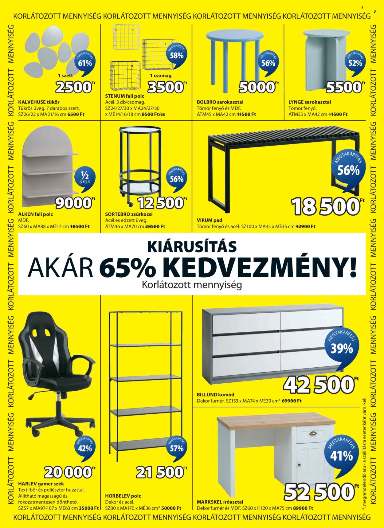 JYSK akciós újságok. Oldal 4