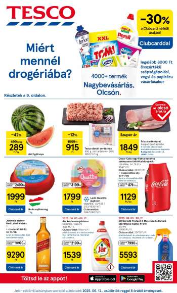 Újság TESCO - 2025.06.12 - 2025.06.18.