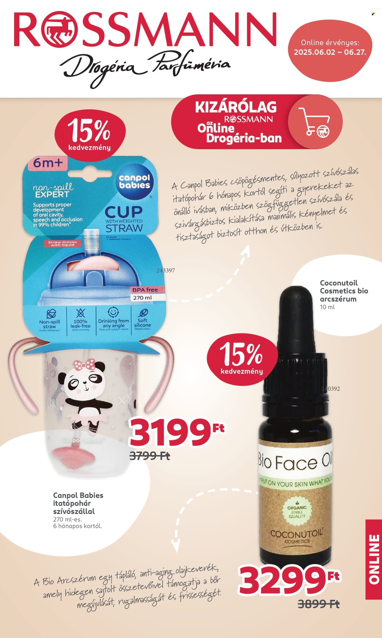 Rossmann akciós újságok - 2025.06.02 - 2025.06.27. Oldal 1