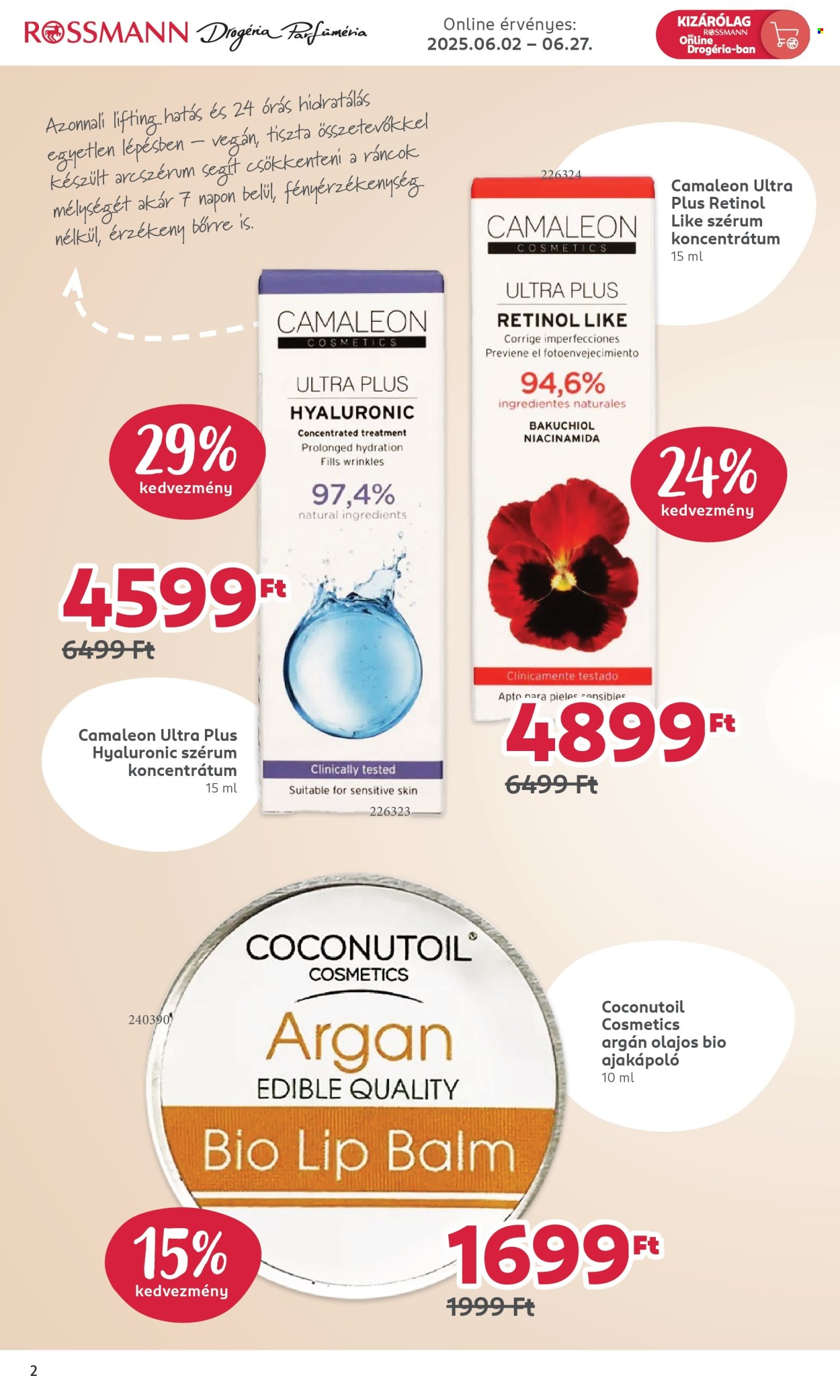 Rossmann akciós újságok - 2025.06.02 - 2025.06.27. Oldal 2