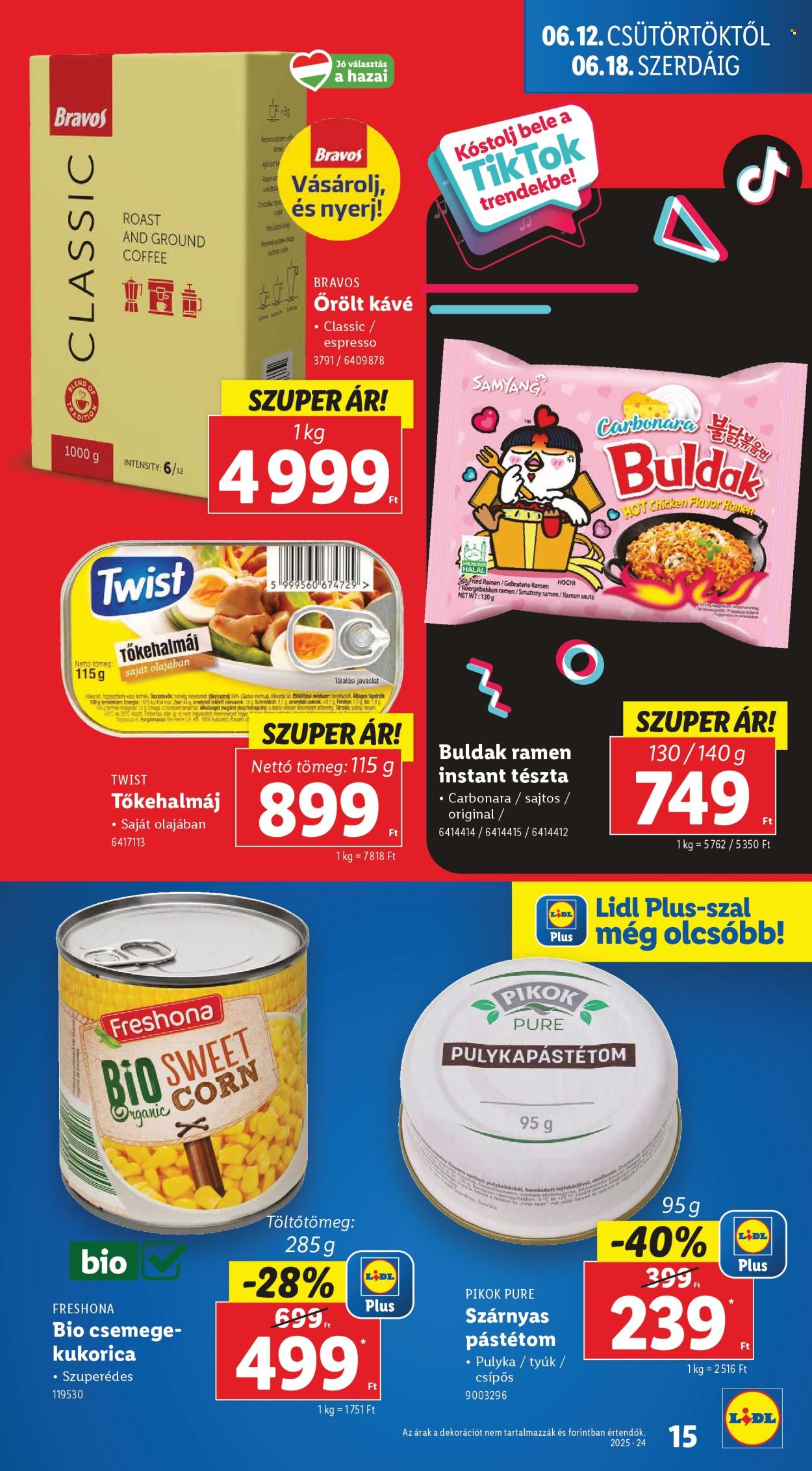 Lidl akciós újságok - 2025.06.12 - 2025.06.18. Oldal 15