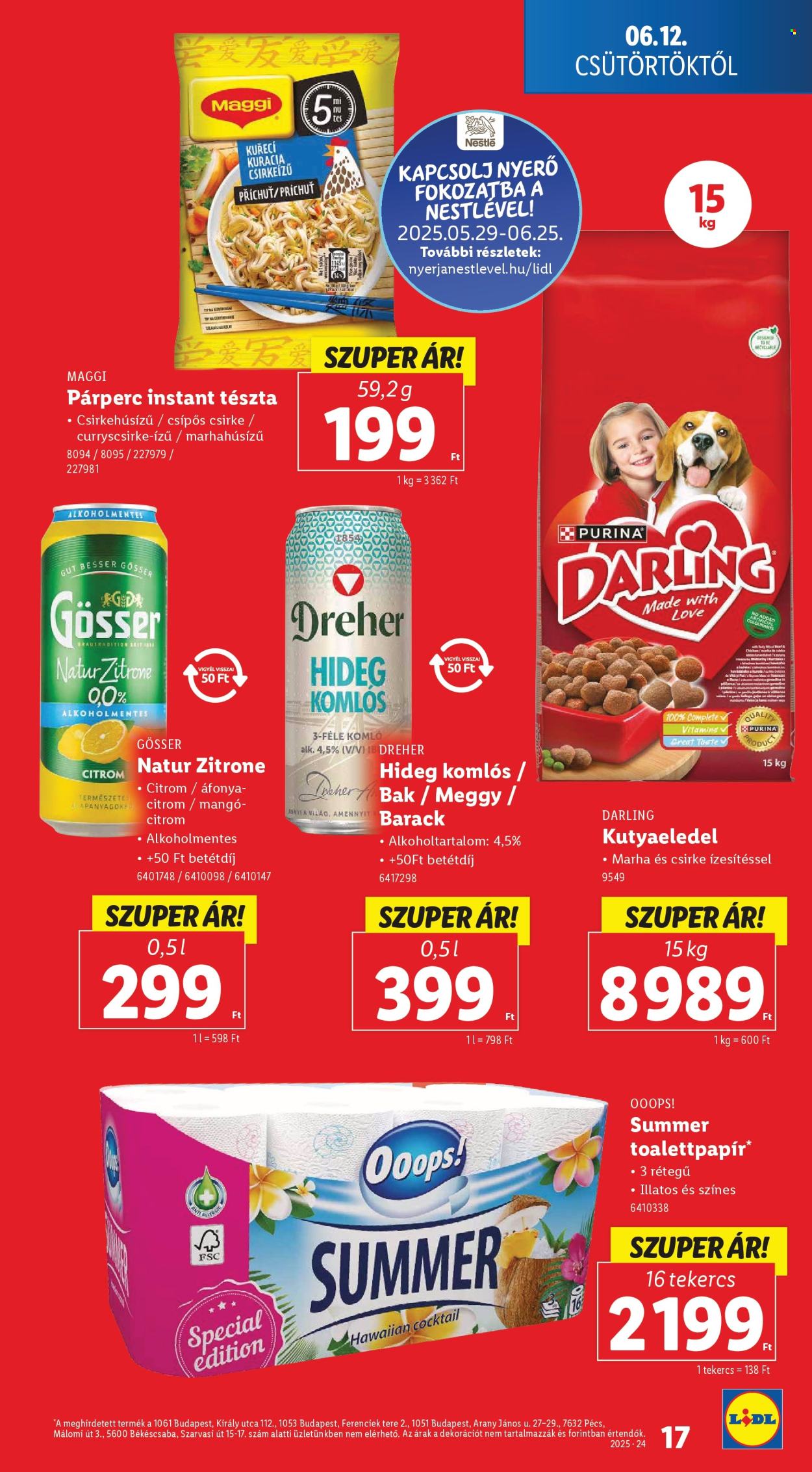 Lidl akciós újságok - 2025.06.12 - 2025.06.18. Oldal 17