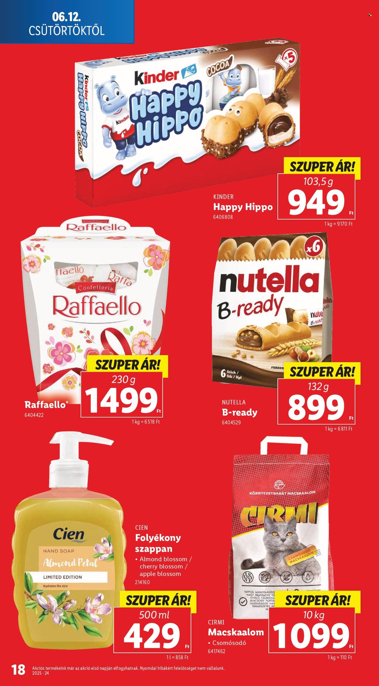 Lidl akciós újságok - 2025.06.12 - 2025.06.18. Oldal 18