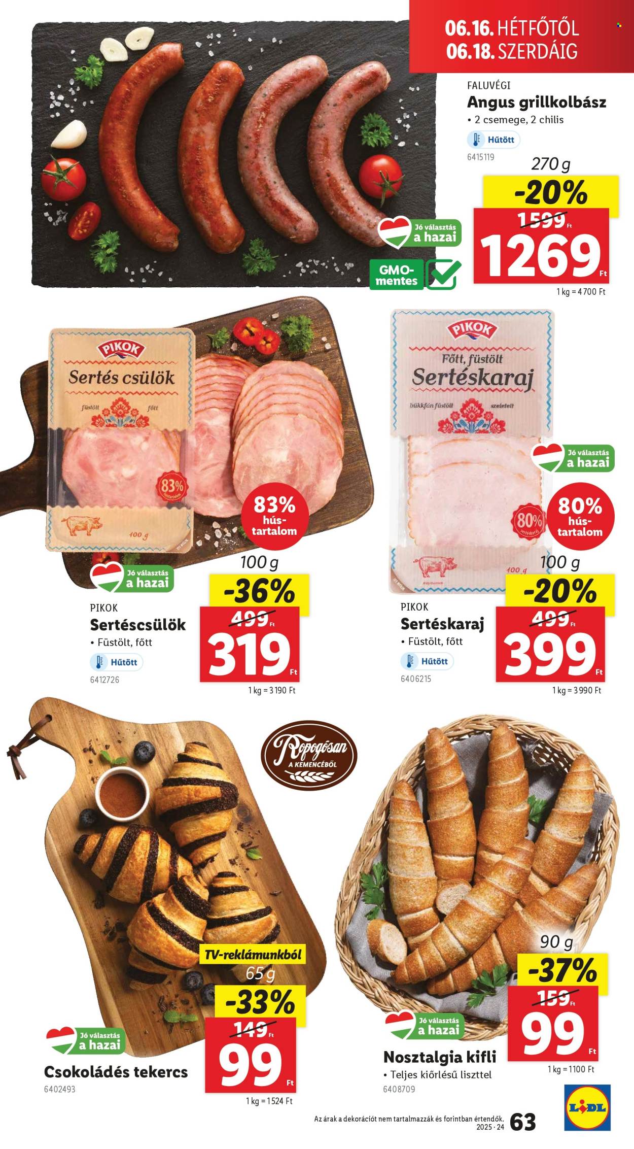 Lidl akciós újságok - 2025.06.12 - 2025.06.18. Oldal 63