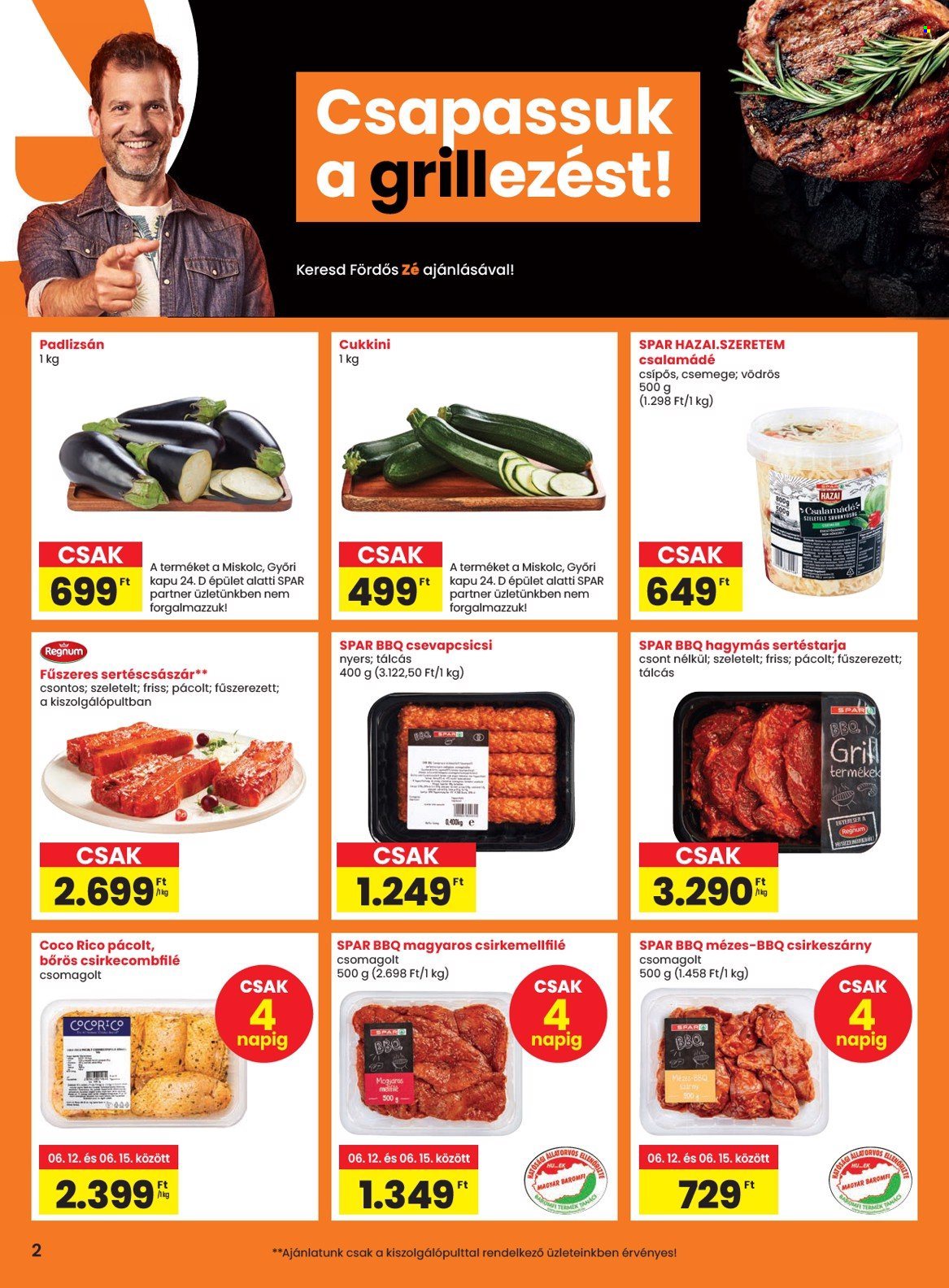 SPAR akciós újságok - 2025.06.12 - 2025.06.18. Oldal 2