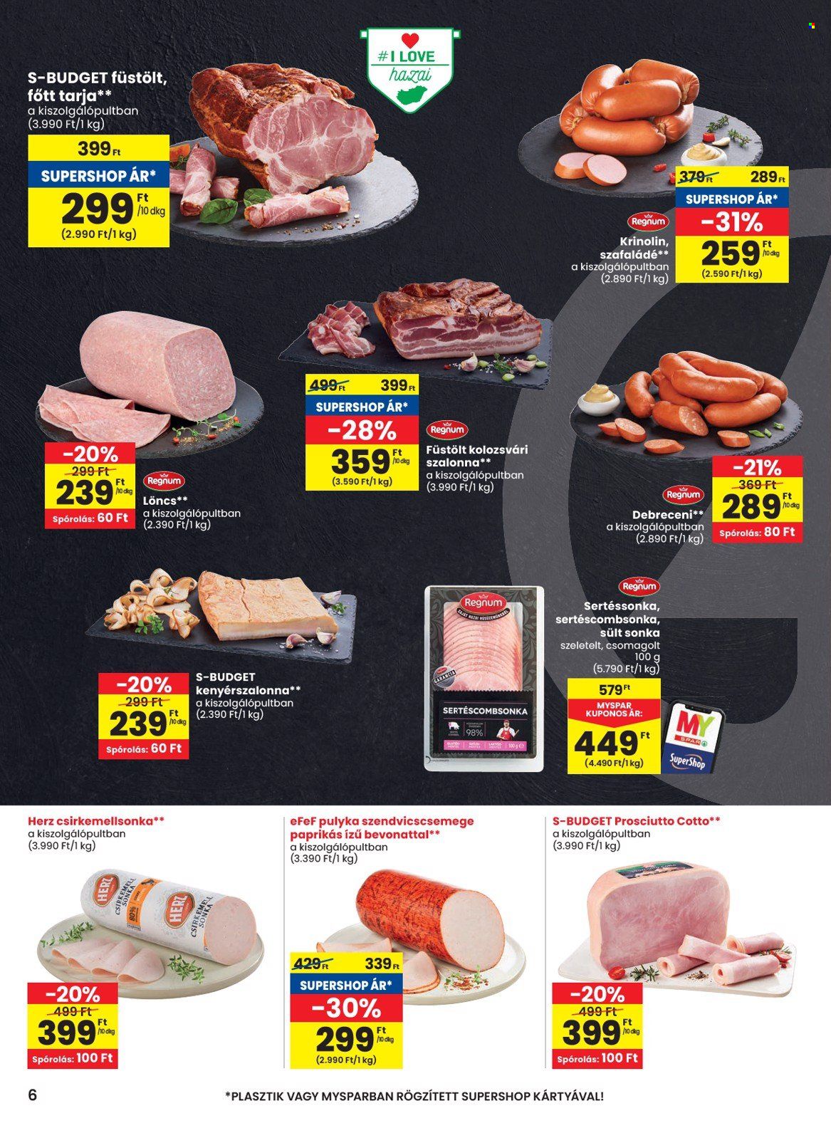 SPAR akciós újságok - 2025.06.12 - 2025.06.18. Oldal 6