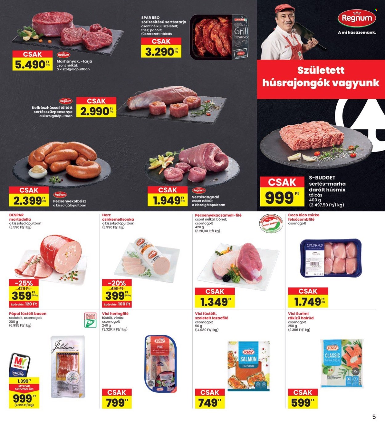 INTERSPAR akciós újságok - 2025.06.12 - 2025.06.18. Oldal 5
