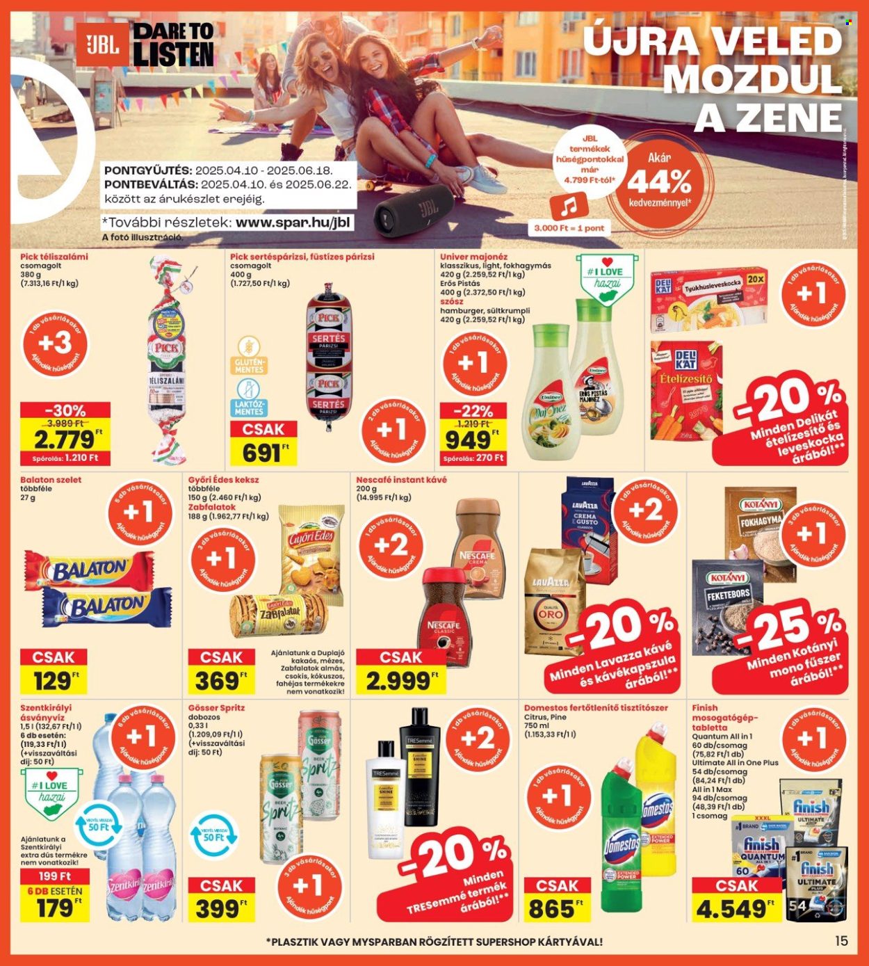 INTERSPAR akciós újságok - 2025.06.12 - 2025.06.18. Oldal 15