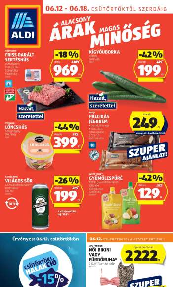 Újság Aldi - 2025.06.12 - 2025.06.18.