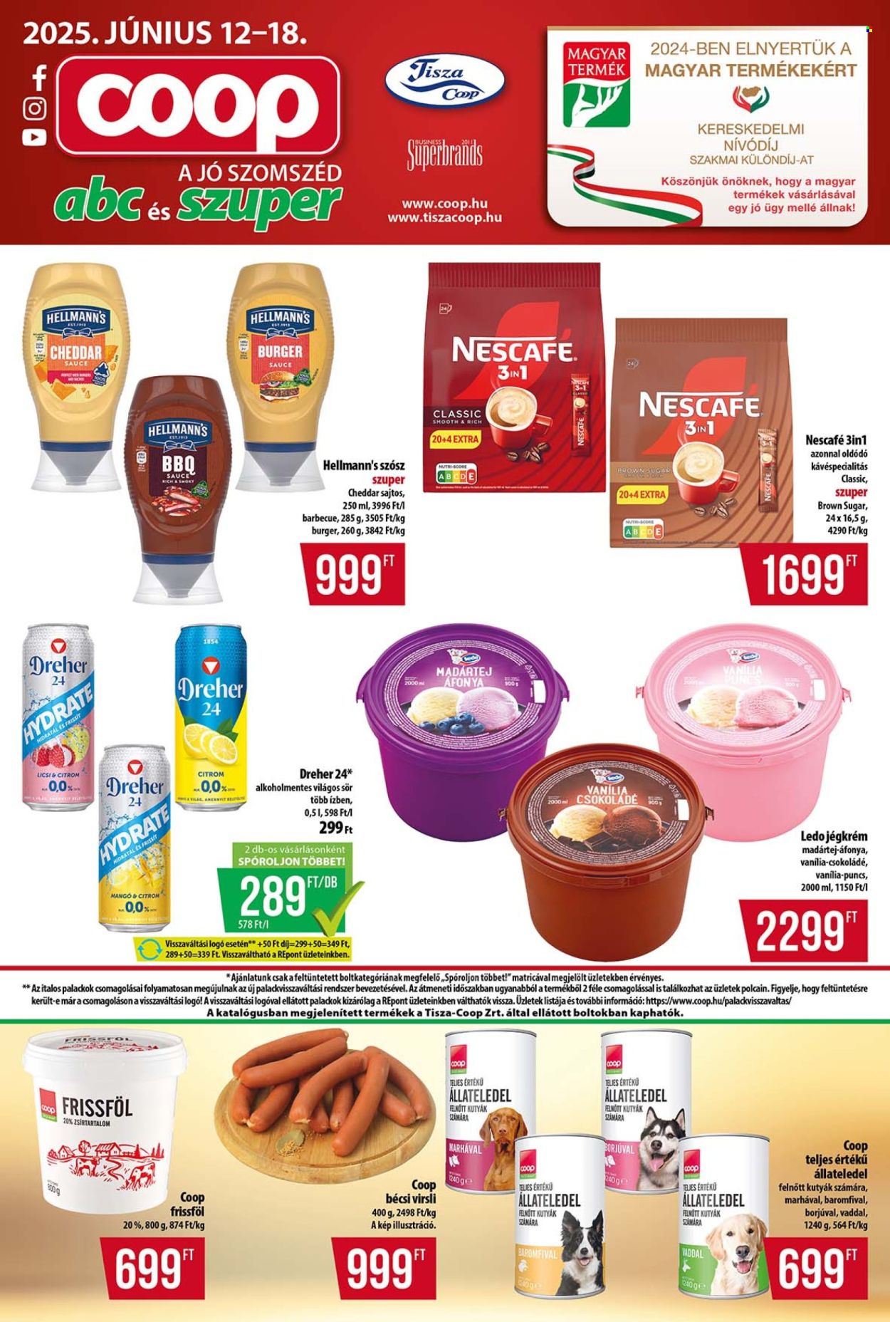 Coop akciós újságok - 2025.06.12 - 2025.06.18. Oldal 1